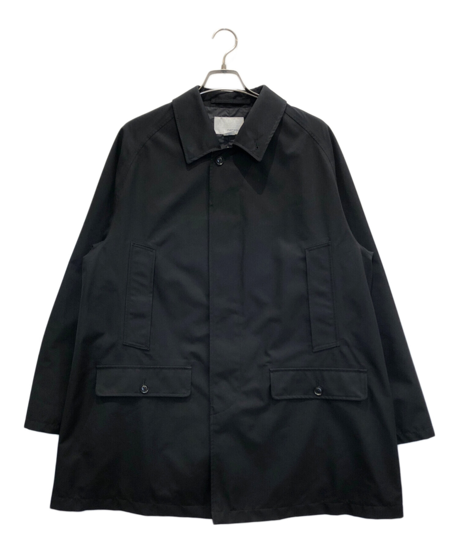 ジャケット・アウター everyone NYLON SOUTIEN COLLAR COAT BLACK 中古・古着通販】nanamica (ナナミカ) GORE-TEX Short Soutien Collar