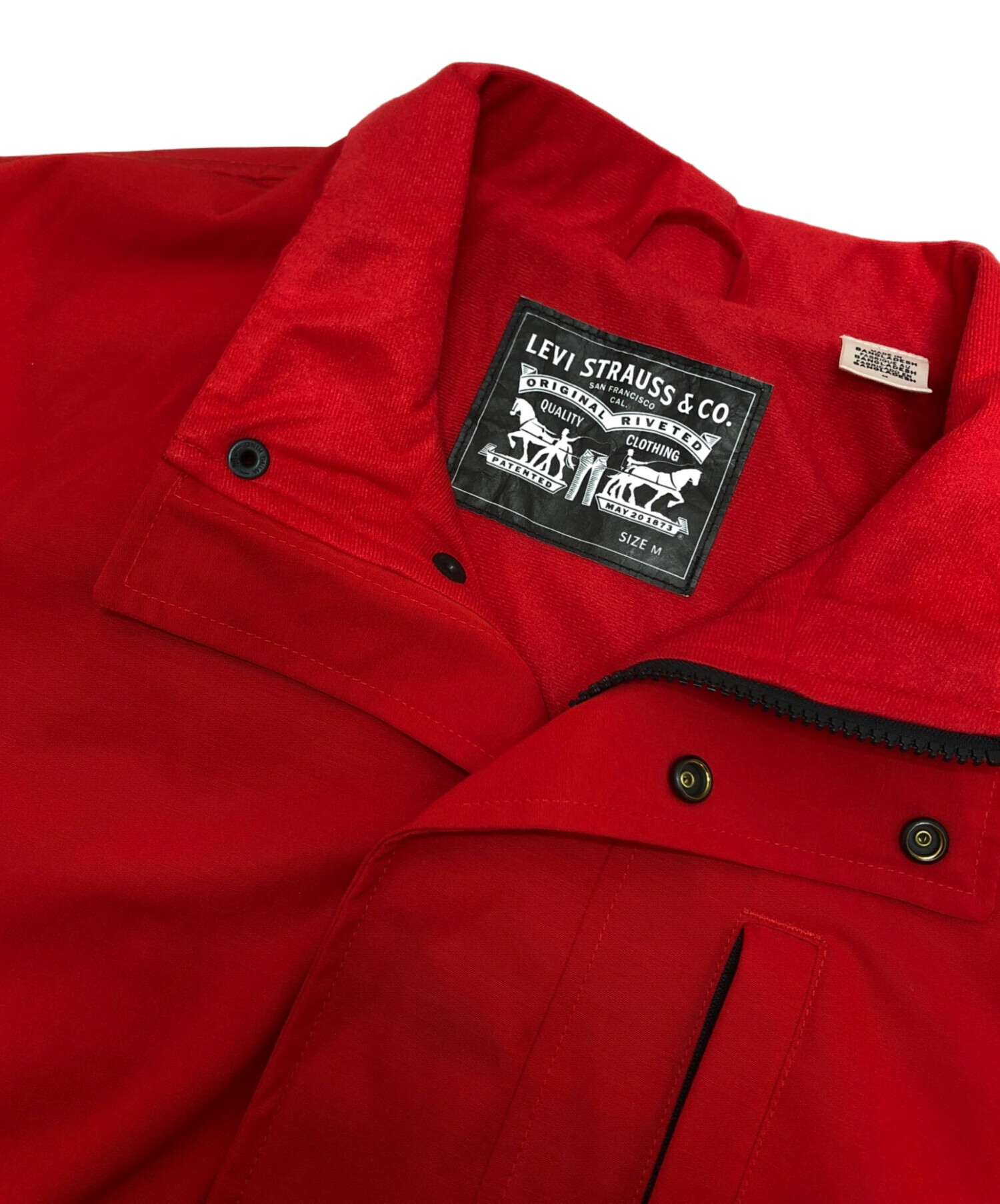 Levi's レッド ナイロンジャケット Levi's（リーバイス） ナイロンジャケット LEVI'S(R) SKATE コーチ