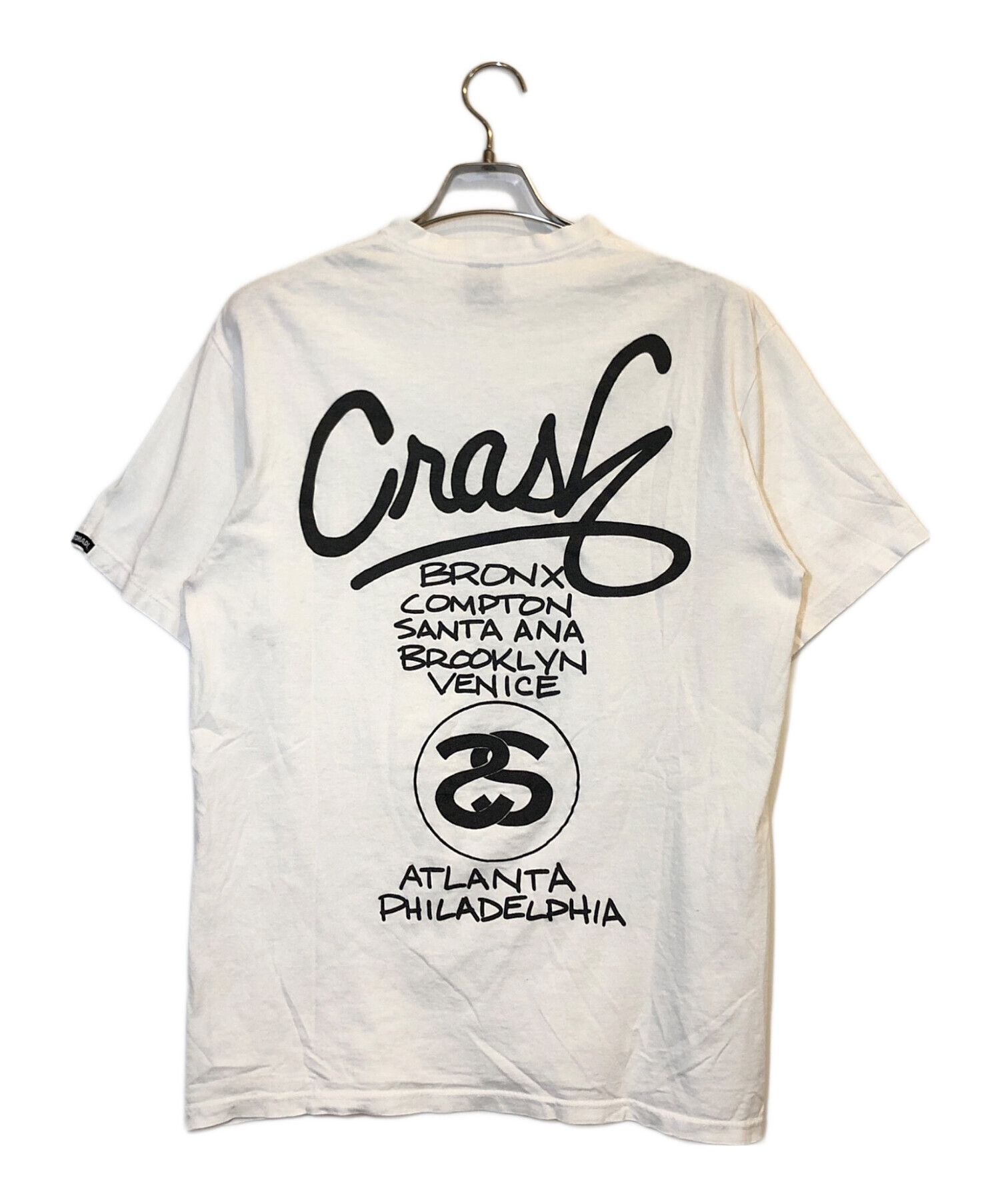 中古・古着通販】stussy (ステューシー) ワールドツアーロゴTシャツ 