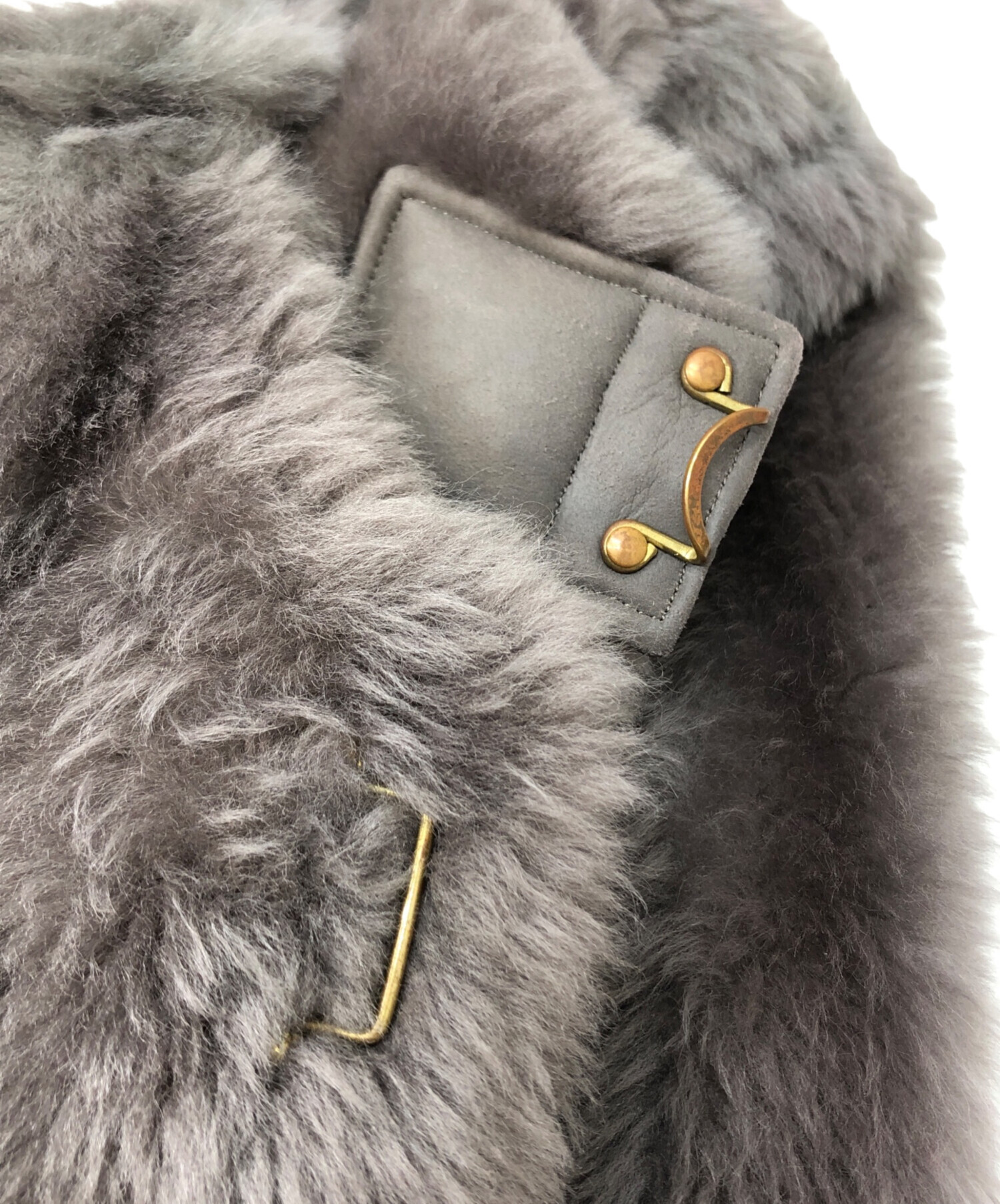 中古・古着通販】MADISON BLUE (マディソンブルー) ムートン ロング