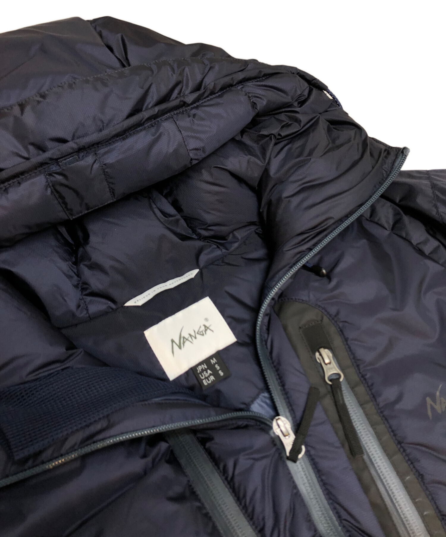 ナンガ　オーロラライトダウンジャケット　M　ネイビー NANGA／ナンガ】オーロラライトダウンジャケット | フレディ