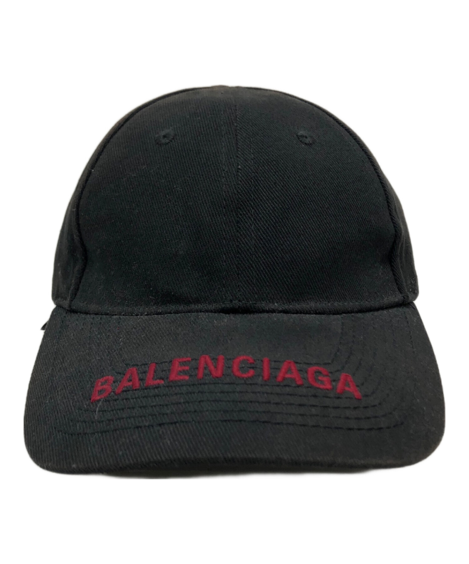 中古・古着通販】BALENCIAGA (バレンシアガ) バイザーロゴキャップ 