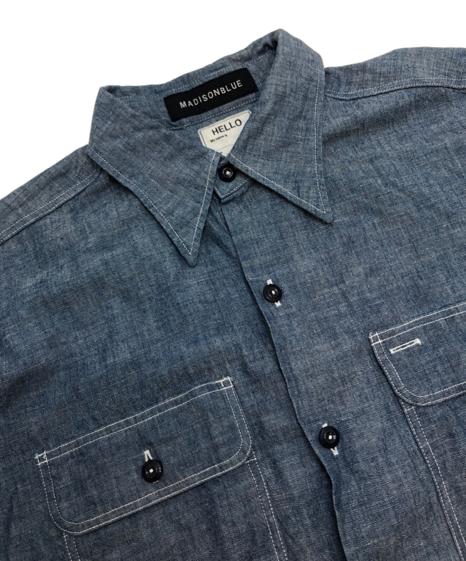 中古・古着通販】MADISON BLUE (マディソンブルー) ダンガリーシャツ