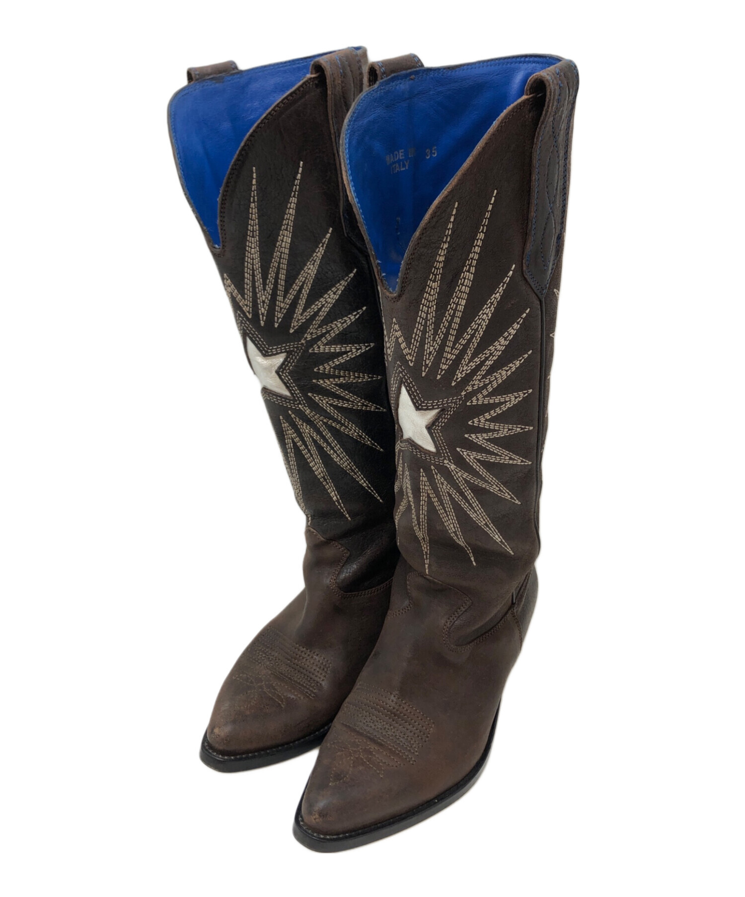 ゴールデングース⭐︎GGDBウエスタンブーツ・エンジニアブーツ 中古・古着通販】GOLDEN GOOSE (ゴールデングース) Wishstar