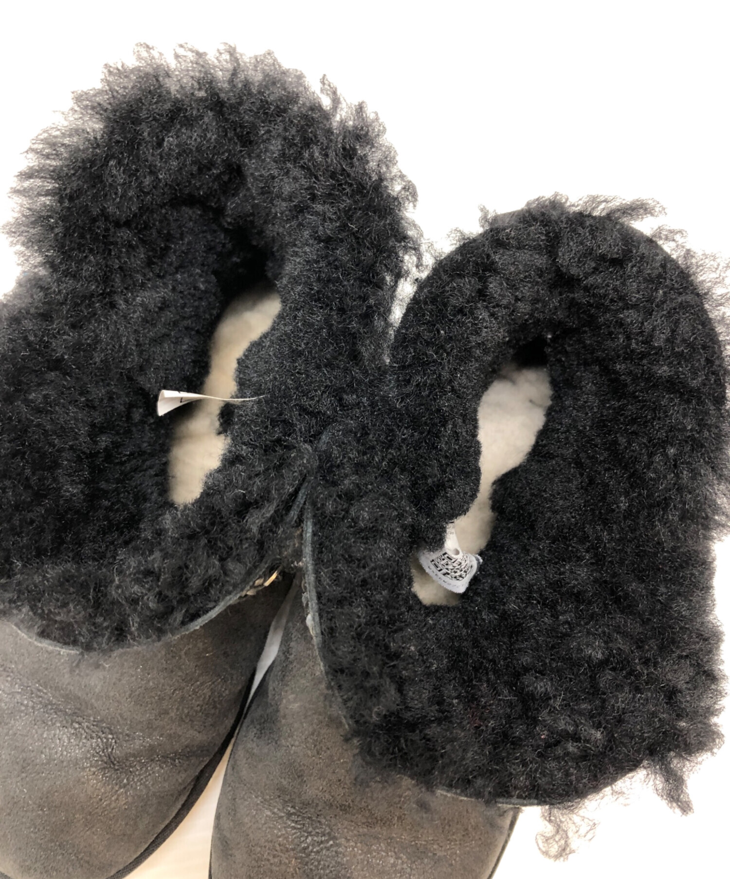 ムートンブーツ　US6 中古・古着通販】suicoke (スイコック) ムートンブーツ ブラック