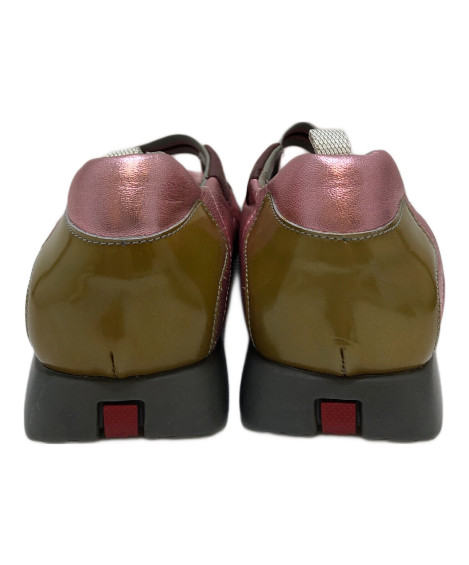 PRADA SPORT F5228 スエード リボン バレエ シューズ 36 PRADA SPORT