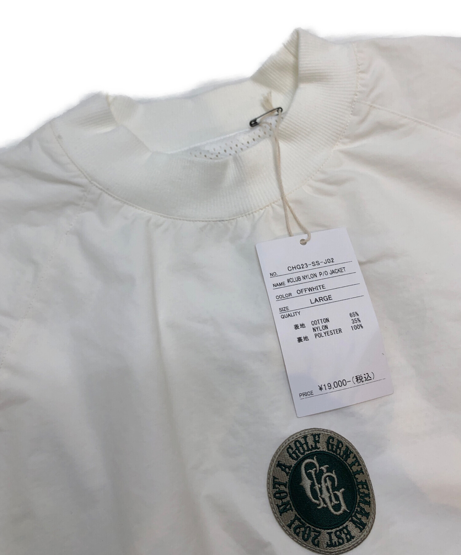 キャプテンズヘルム ゴルフ ナイロンプルオーバー ユニセックス