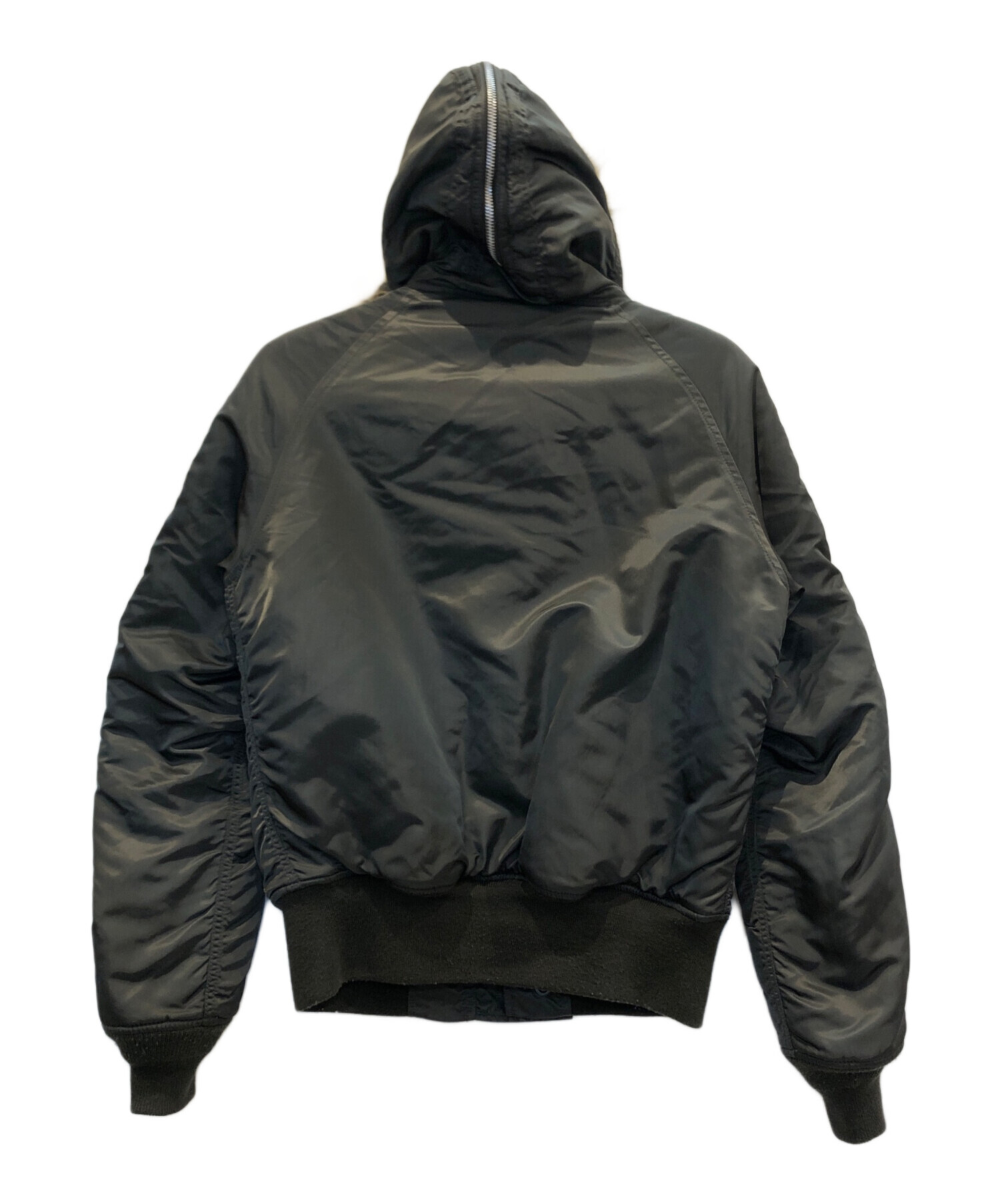 ALPHA、アルファ、N2B、Large、Lサイズ、古着 中古・古着通販】ALPHA (アルファ) N-2Bフライトジャケット ブラック