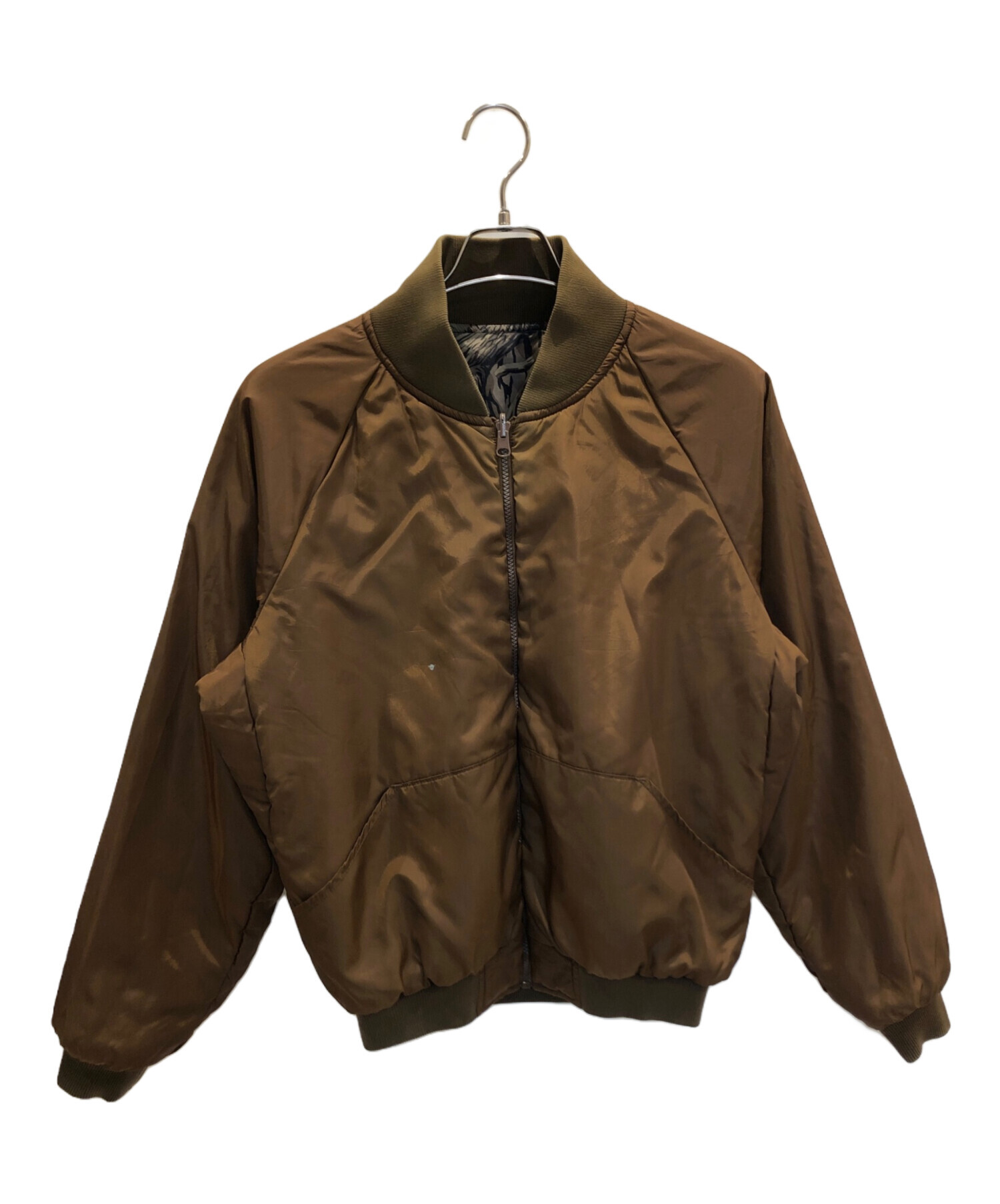 中古・古着通販】Columbia (コロンビア) カモ柄中綿ブルゾン カーキ 