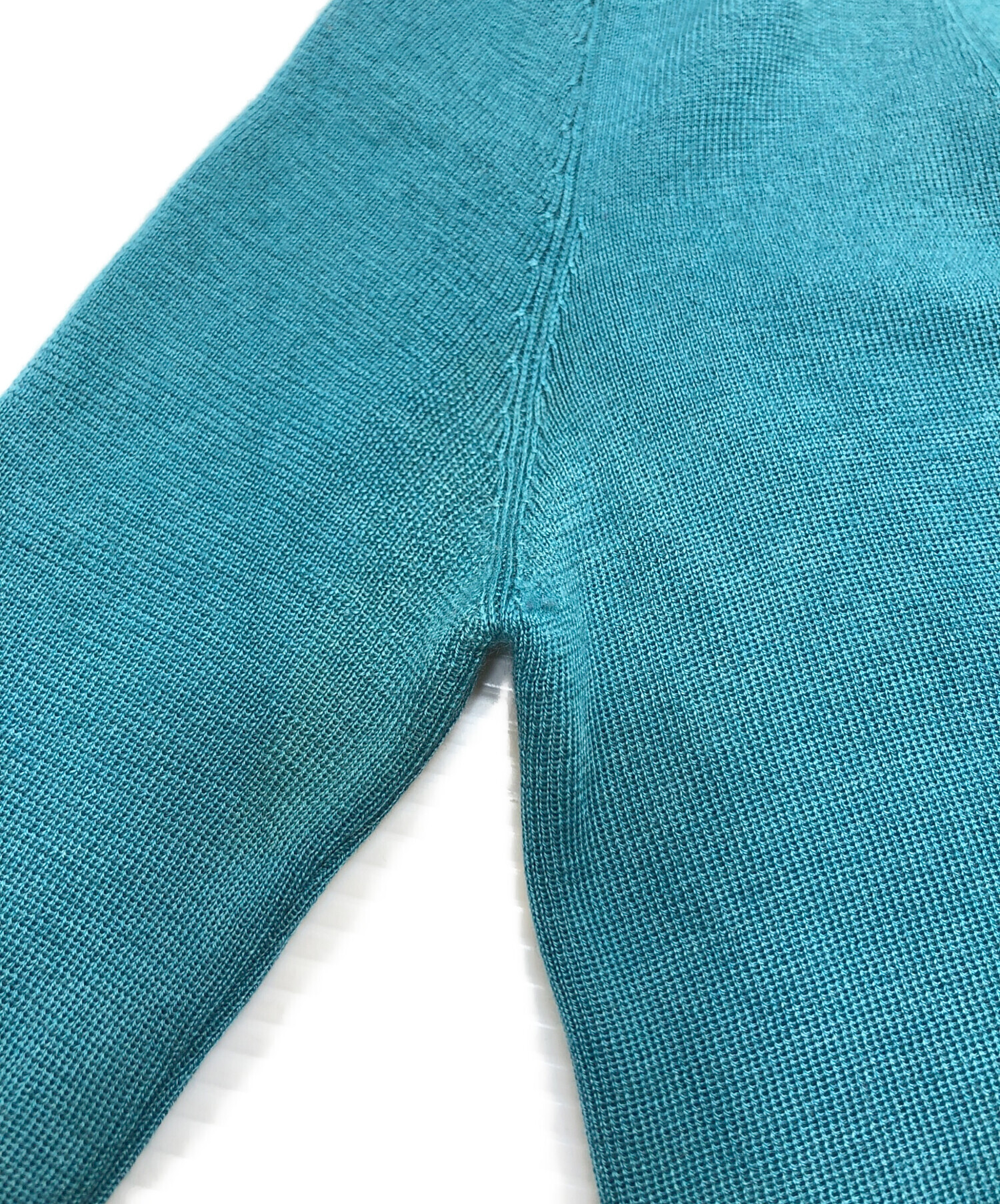 美品　PRADA プラダ　カーディガン　カシミヤ混　グリーン系 中古・古着通販】PRADA (プラダ) カシミヤ混ニットカーディガン