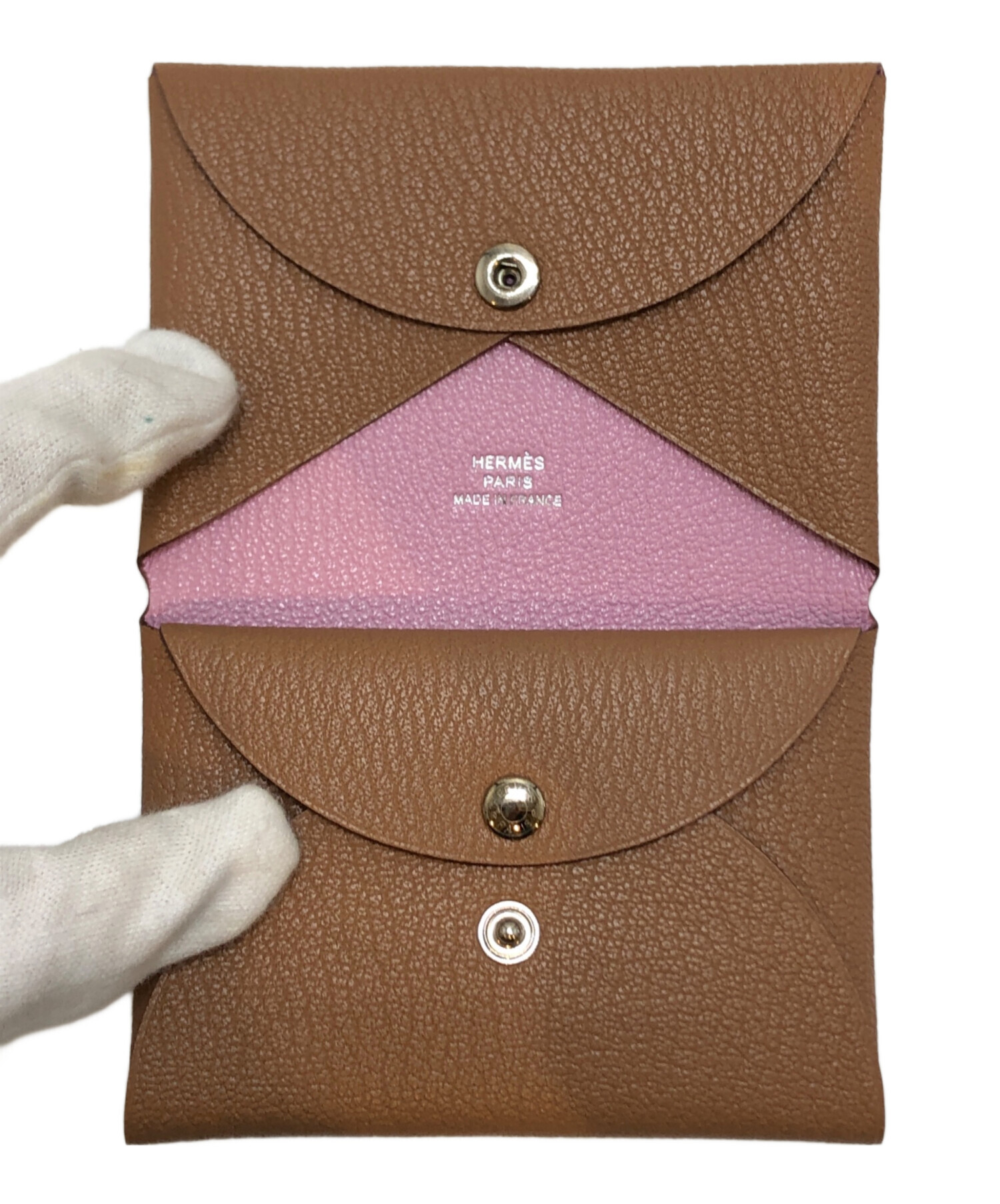 エルメス カルヴィ デュオ 085238CK コインケース HERMES エルメス 二 