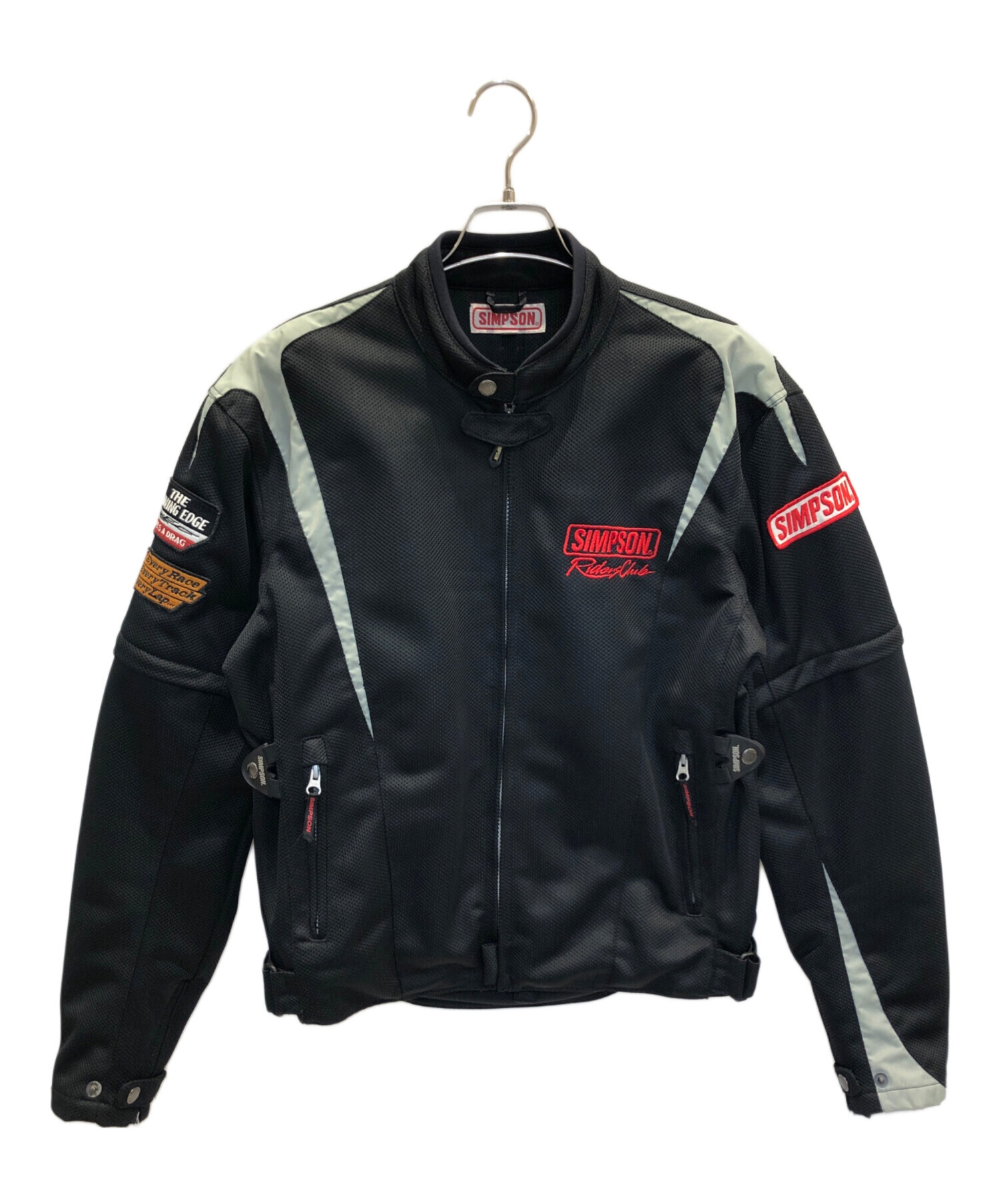 Simpson シンプソン MA-1ジャケット ブラック 4L 大きいサイズ Amazon