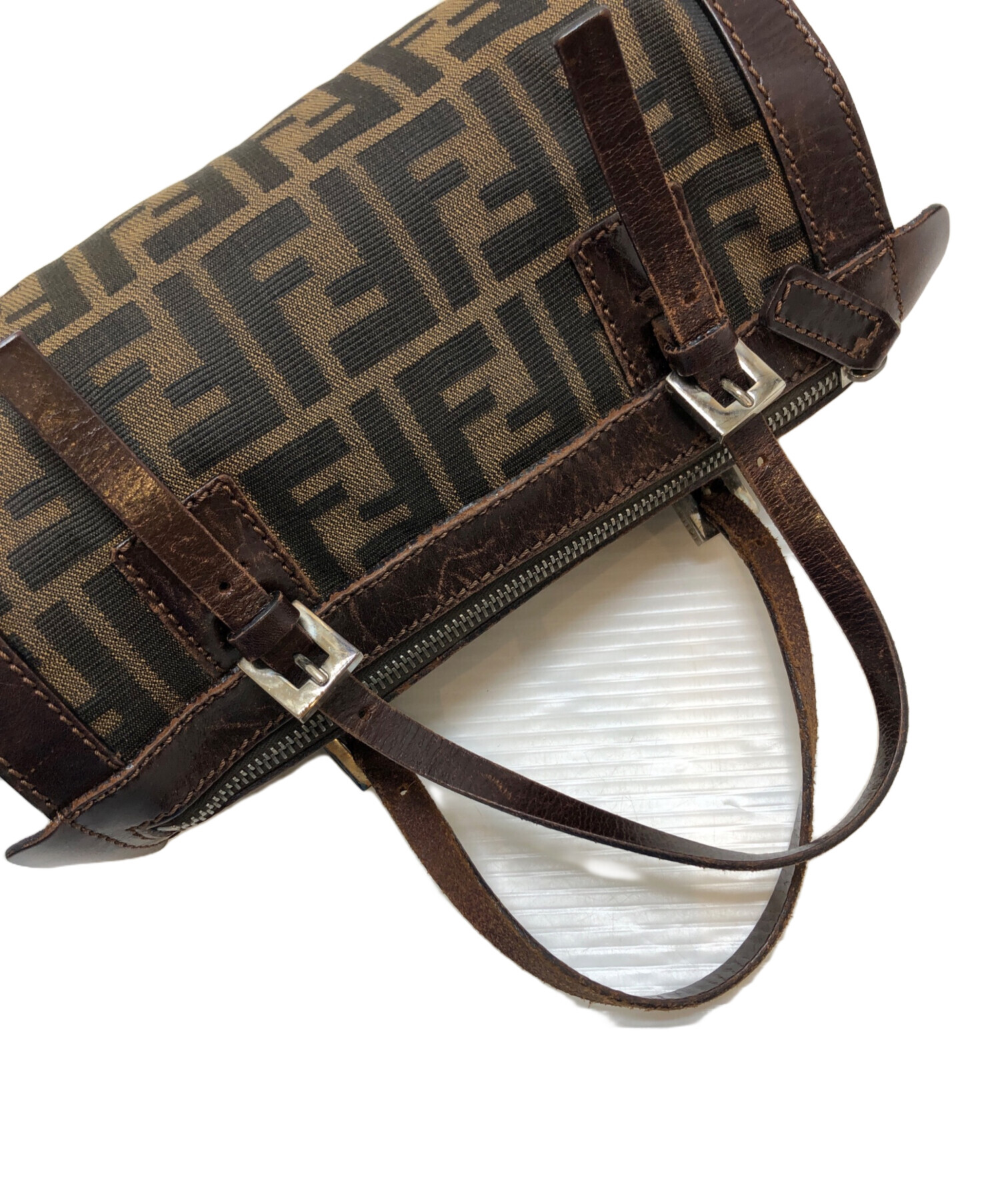 中古・古着通販】FENDI (フェンディ) ズッカ柄ミニボストン