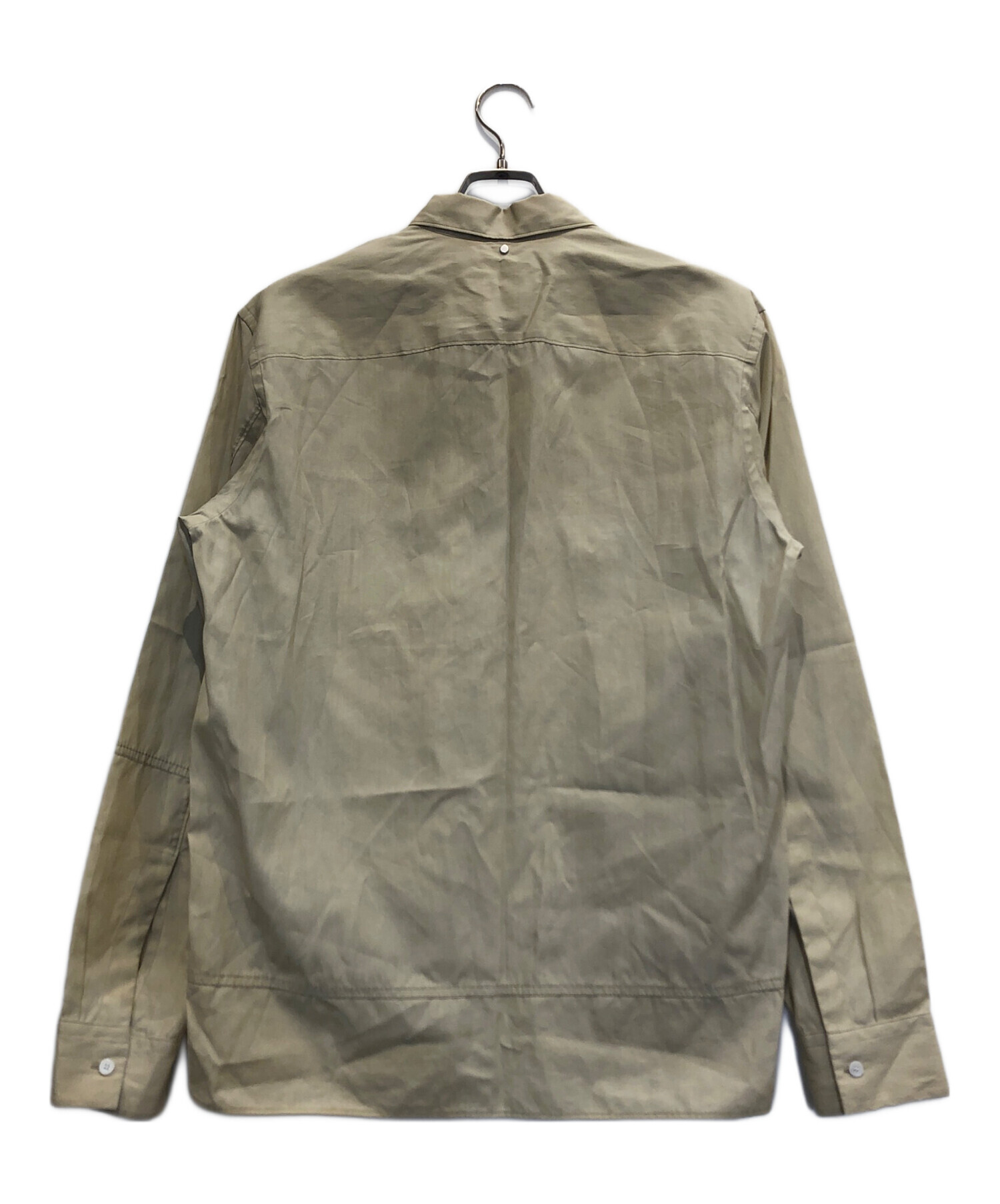 中古・古着通販】OAMC (オーエーエムシー) オーバーシャツ ベージュ 