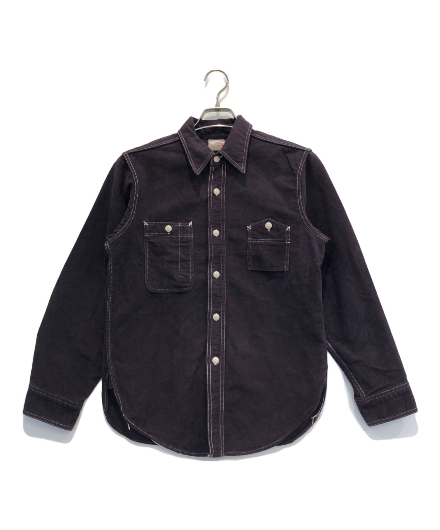 中古・古着通販】Joe McCOY (ジョーマッコイ) ネルシャツ パープル