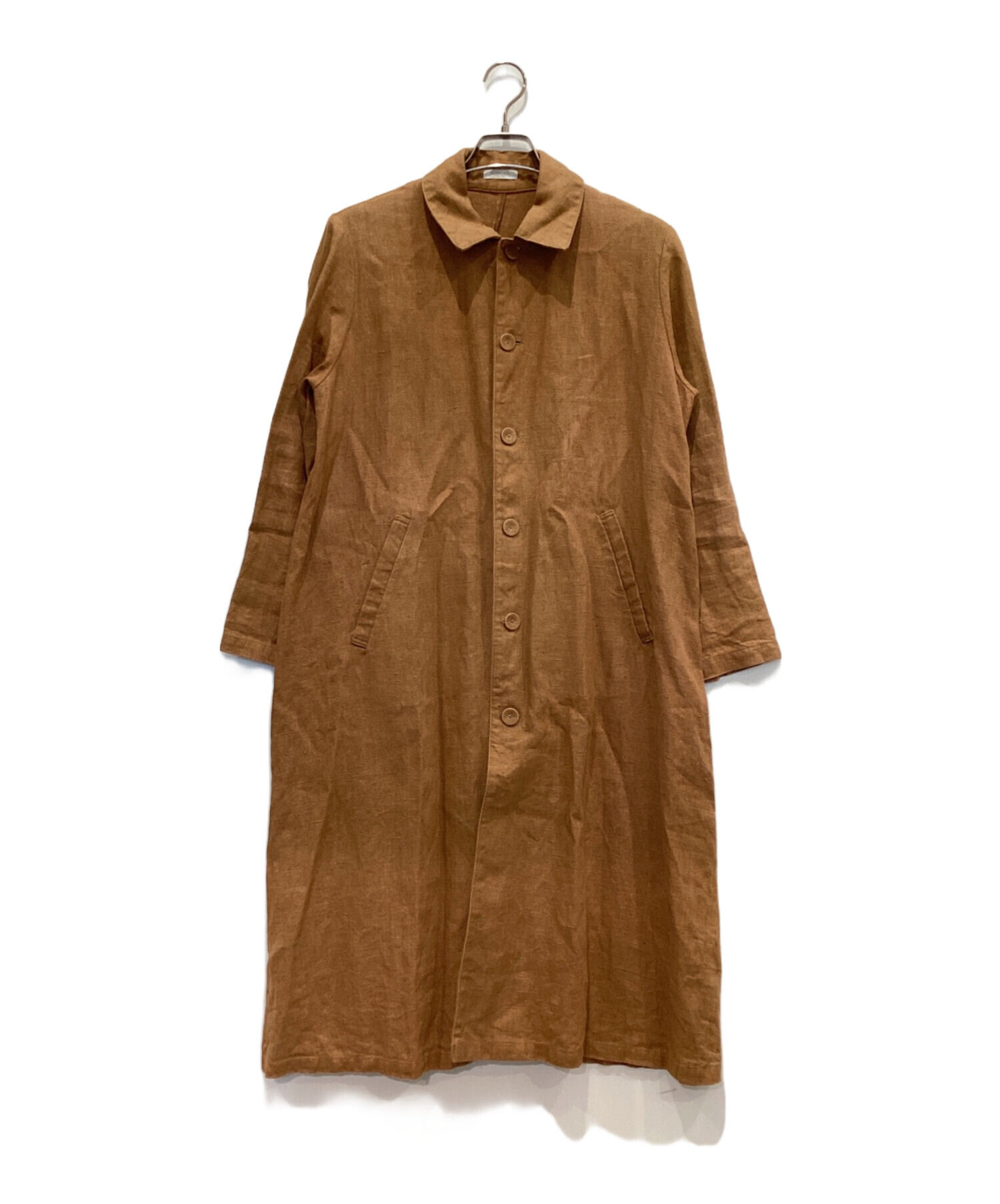 中古・古着通販】fog linen work (フォグリネンワーク) リネンコート 