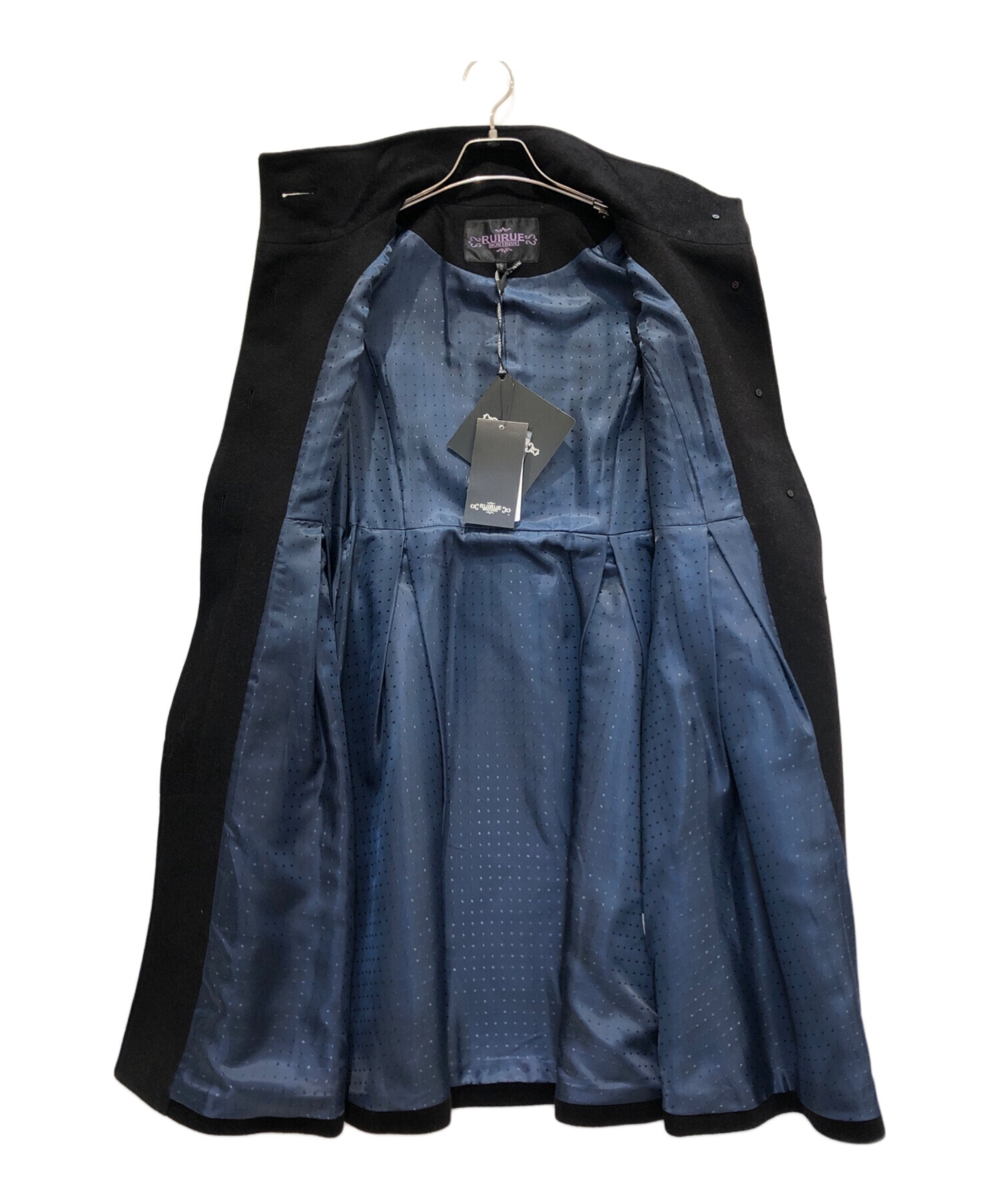 中古・古着通販】RUIRUE BOUTIQUE (ルイルエブティック) ウールコート 