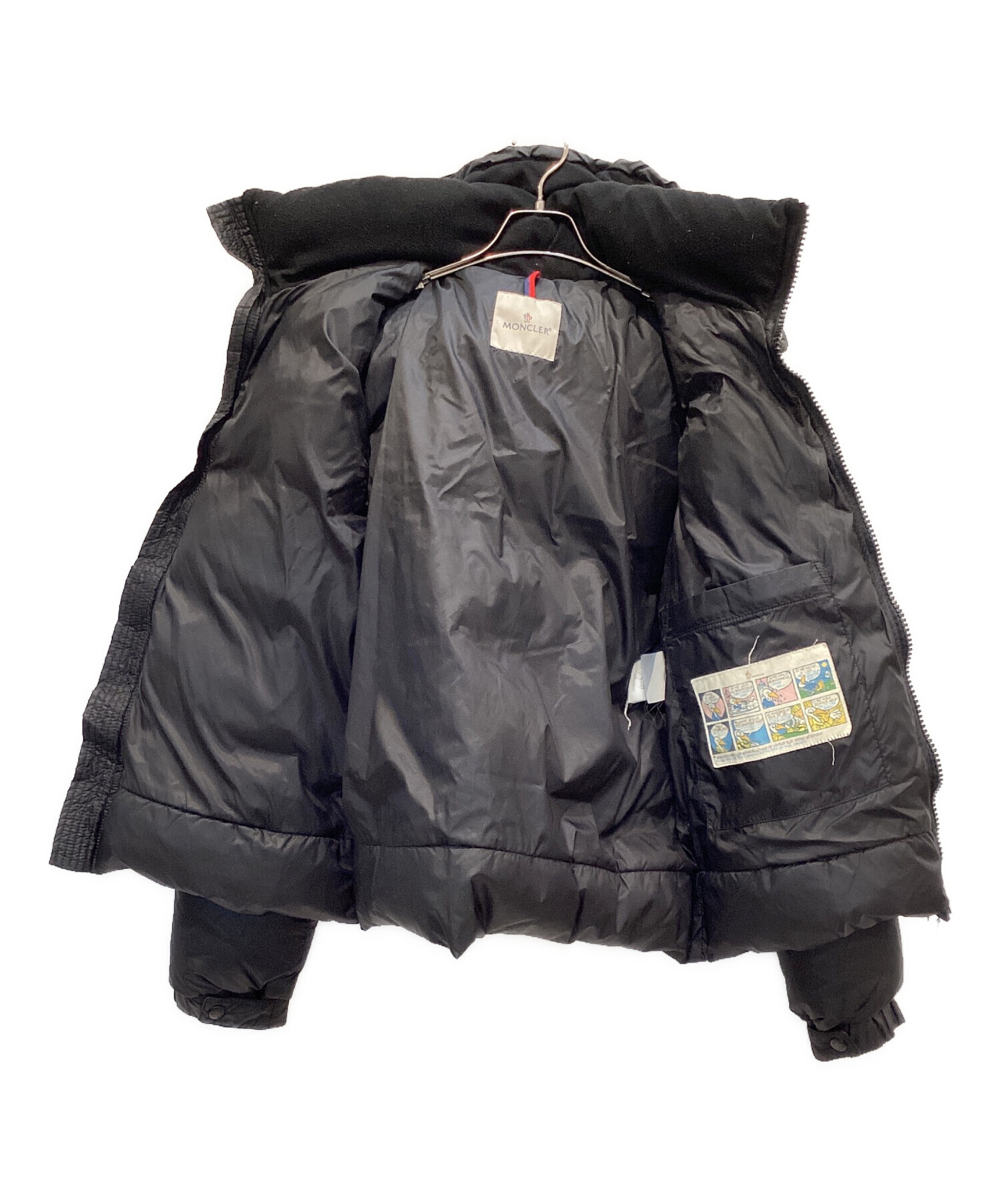 モンクレール　ジャケット　ほぼ未使用 中古・古着通販】MONCLER (モンクレール) ダウンジャケット ブラック