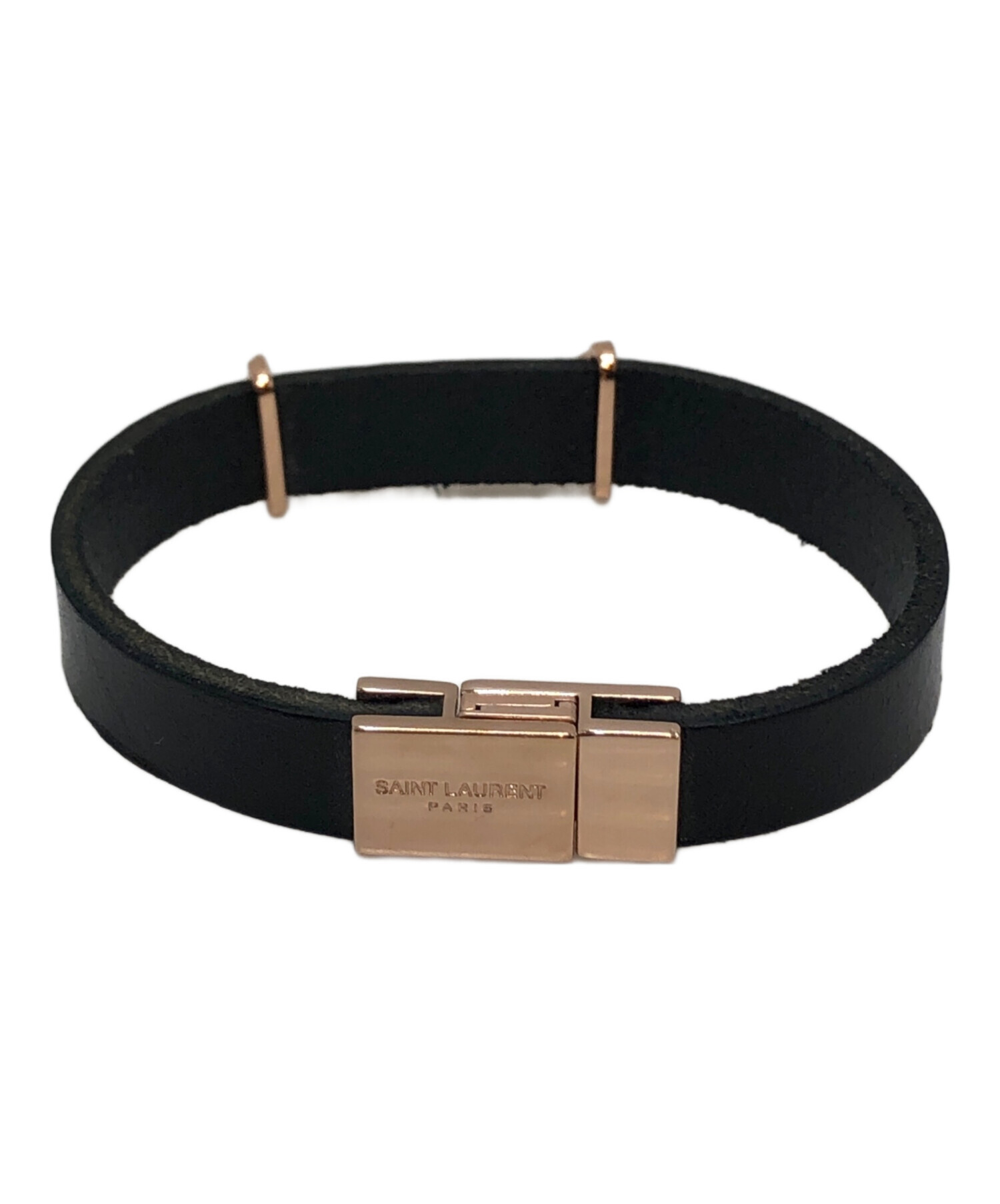 中古・古着通販】Saint Laurent Paris (サンローランパリ) YSLレザー