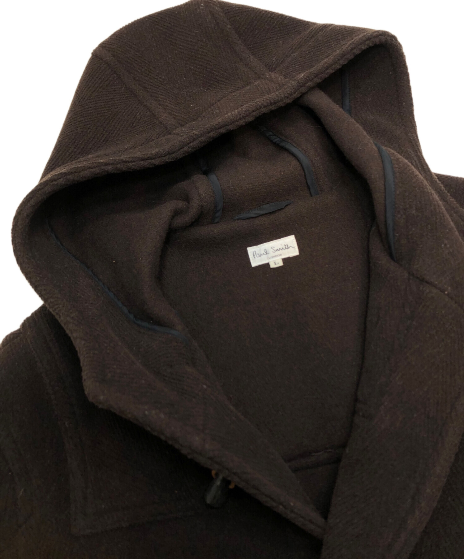 中古・古着通販】PAUL SMITH (ポールスミス) ダッフルコート ブラウン