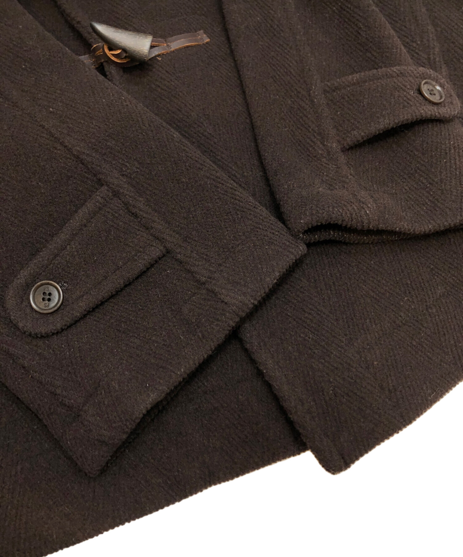 中古・古着通販】PAUL SMITH (ポールスミス) ダッフルコート ブラウン