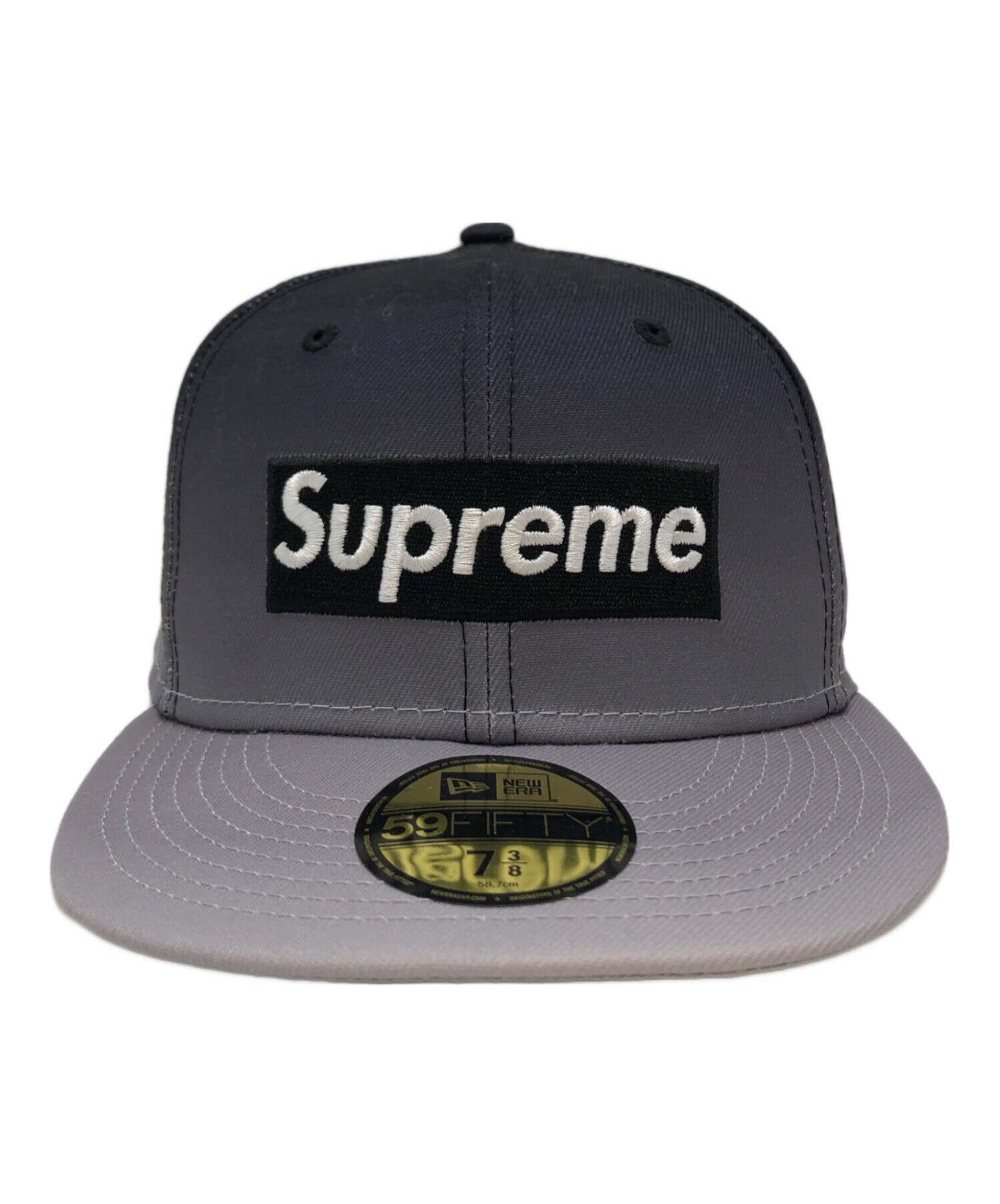 Supreme 22FW Sロゴ ニューエラ グレー　新品未使用　タグ付き 中古・古着通販】SUPREME (シュプリーム) New Era (ニューエラ