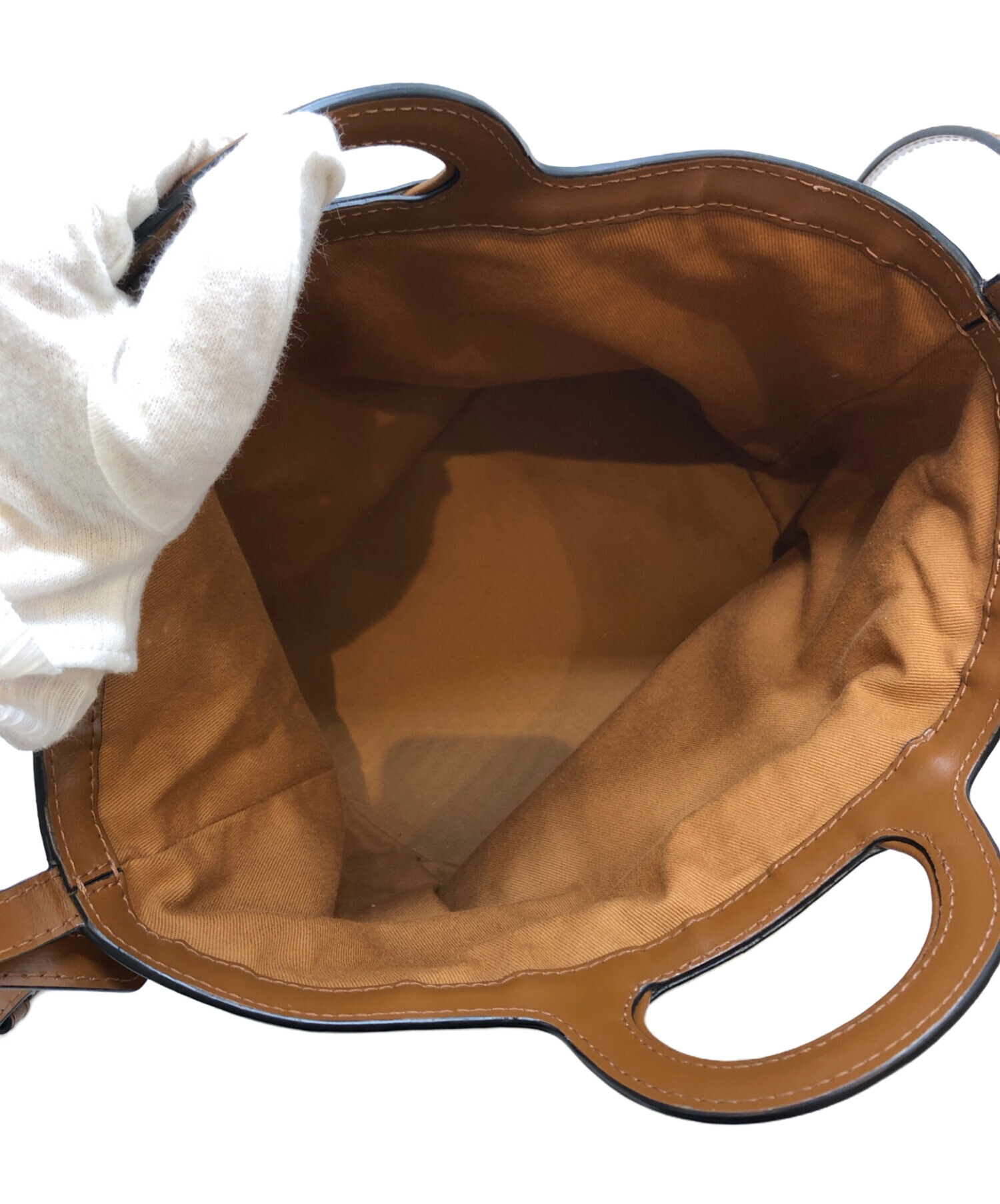中古・古着通販】MARNI (マルニ) カゴバッグ ブラウン サイズ:表記なし 