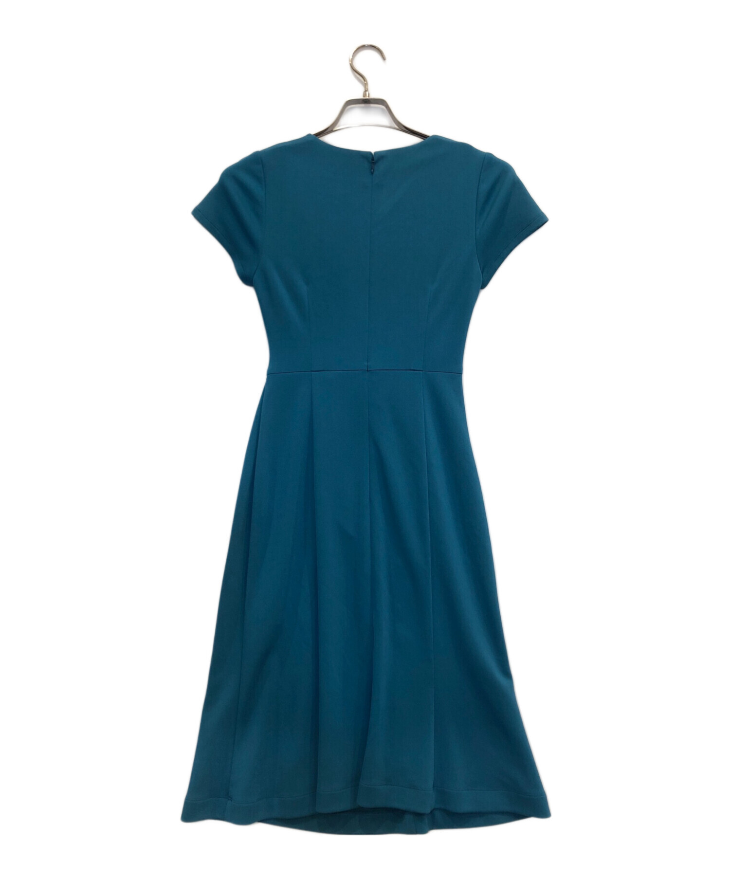 中古・古着通販】kay me (ケイミー) ターコイズブルーギャザー