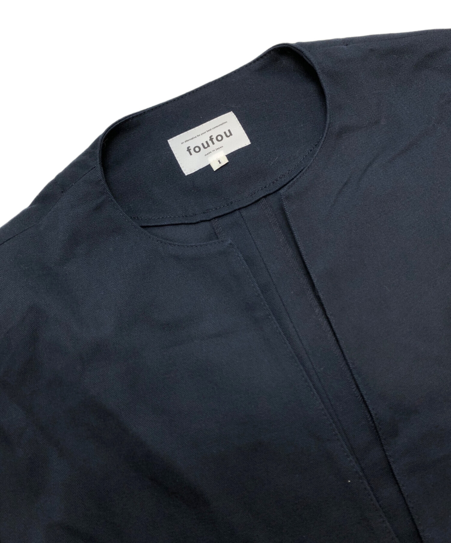 中古・古着通販】foufou (フーフー) セットアップ ネイビー サイズ:1 