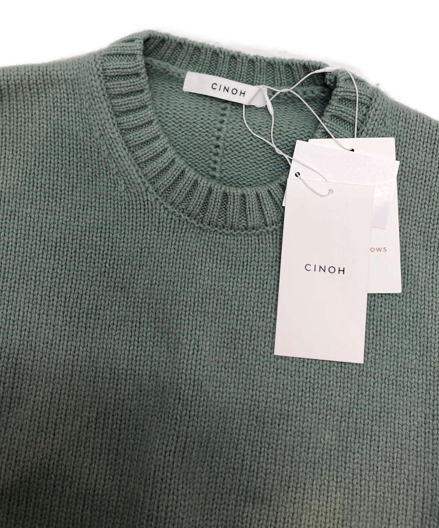 中古・古着通販】CINOH (チノ) オーバーサイズクルーネックニット 