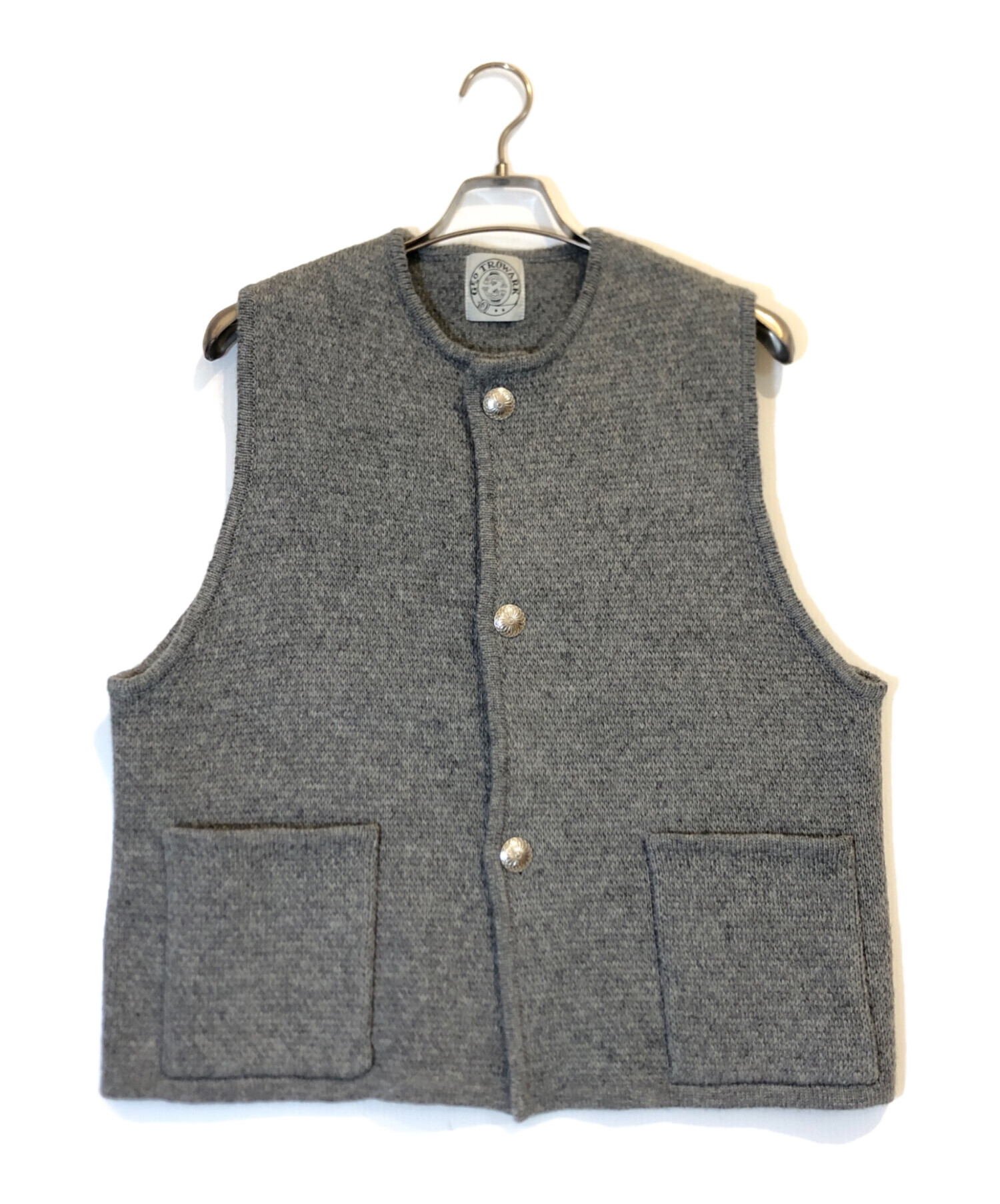 週末限定値下げ　Geo Trowark ベスト saro 中古・古着通販】GEO TROWARK (ジオトロワーク) SARO (サロ) ニット