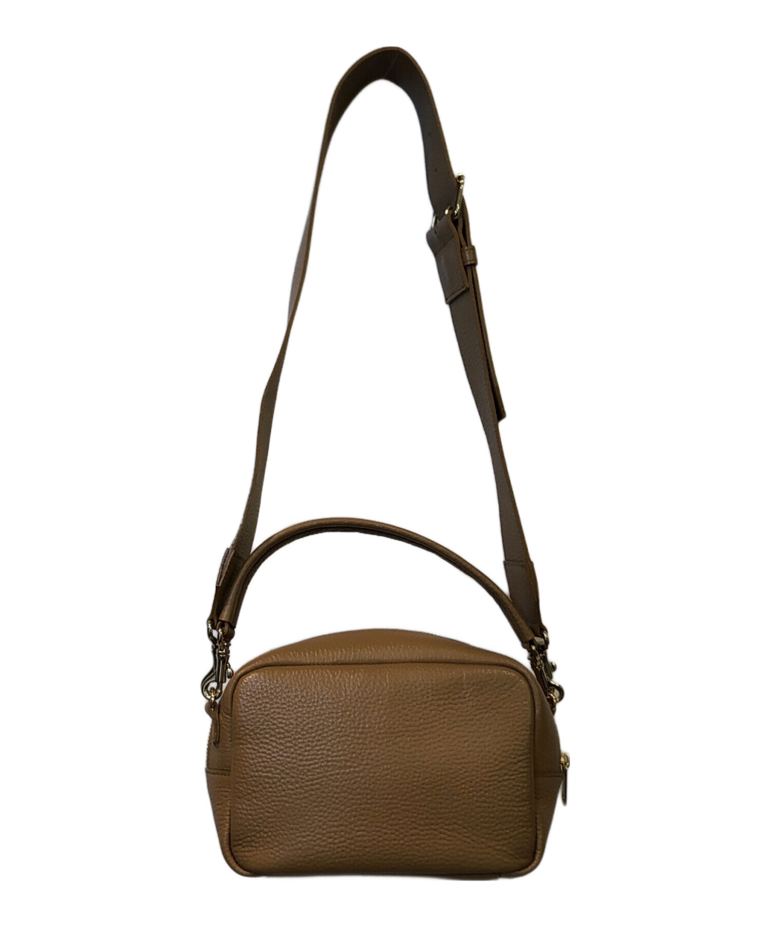 中古・古着通販】Ch!iii (チー) ワイドベルトボストンバッグ ベージュ