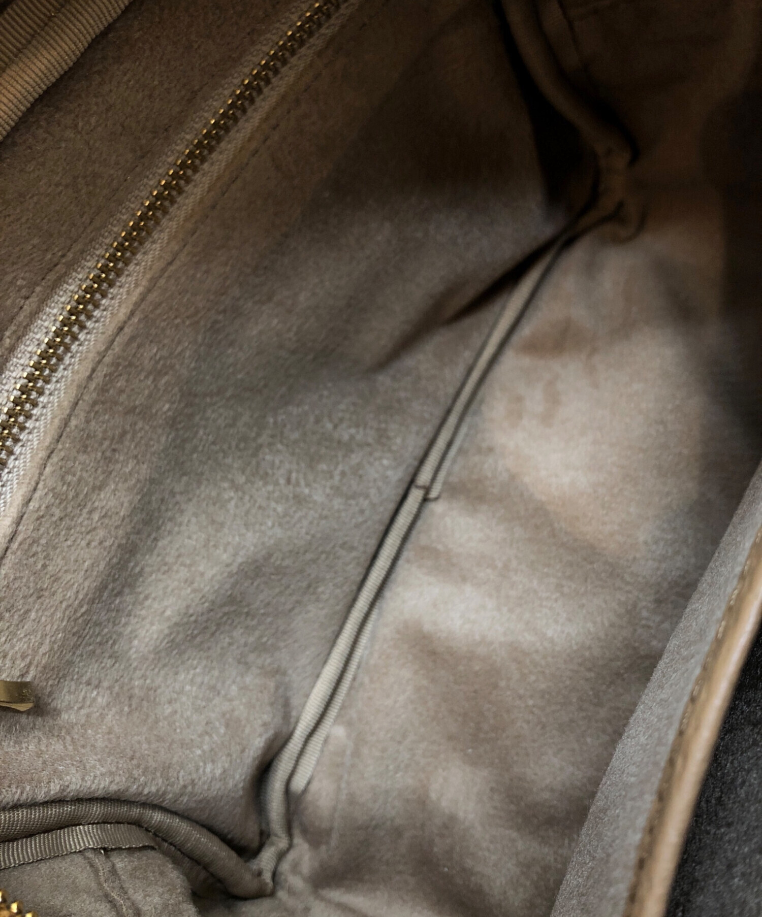 中古・古着通販】Ch!iii (チー) ワイドベルトボストンバッグ ベージュ