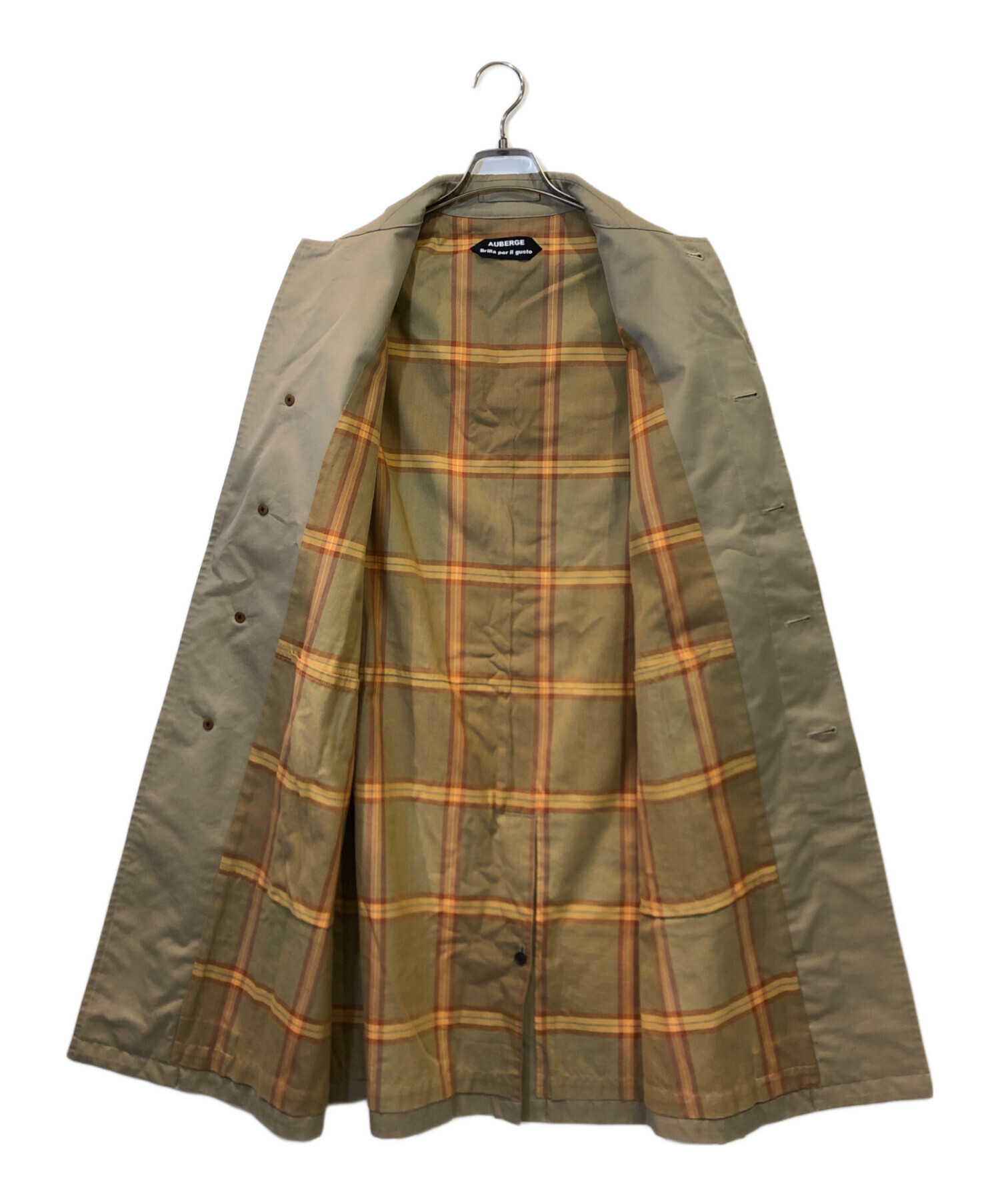 AUBERGE オーベルジュ×Brilla peril gusto カーゴパンツ コットン オリーブ サイズ40 正規品 / 33919 AUBERGE × Brilla per il gusto ⁄ 別注 ステンカラーコート（ステン