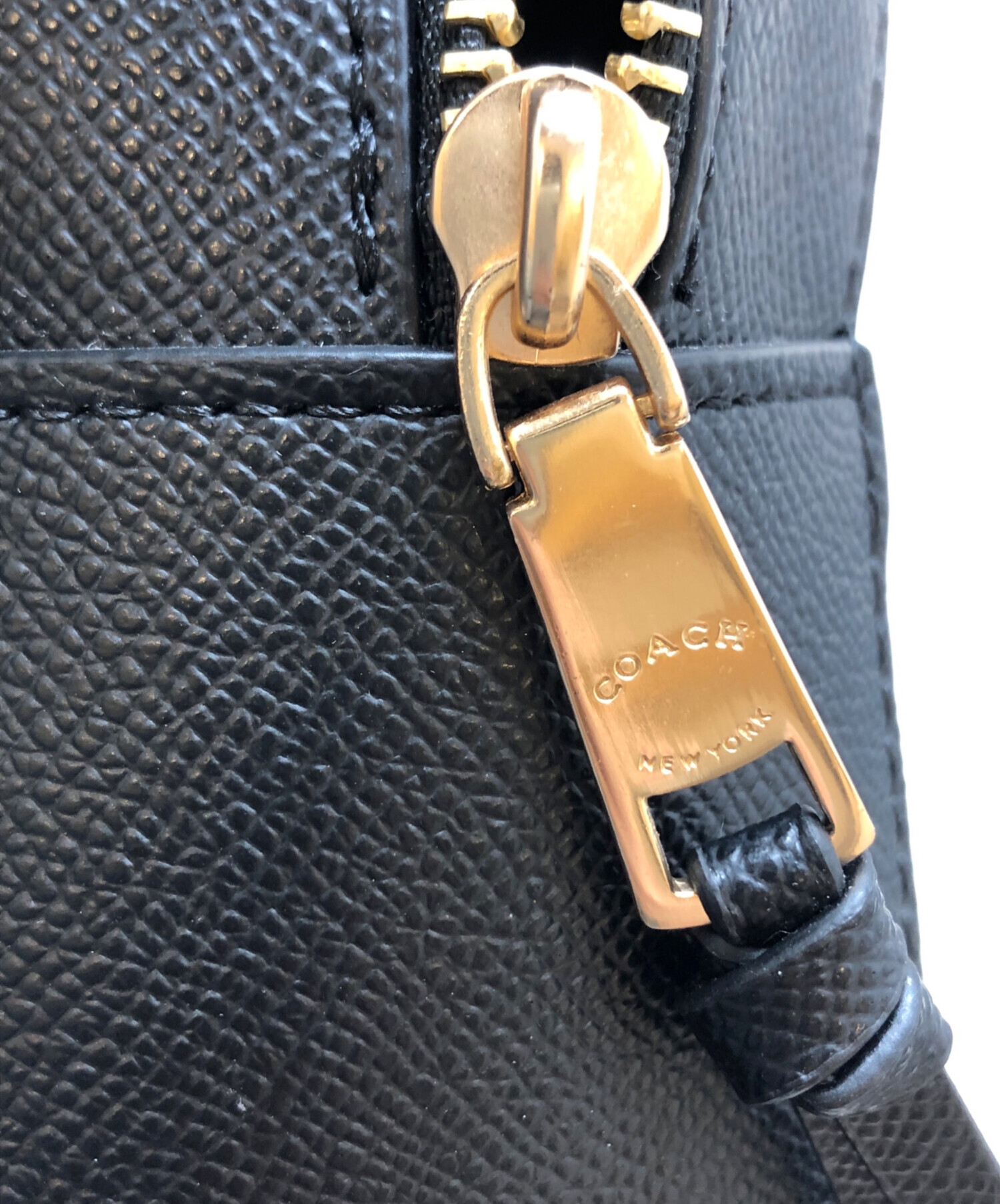中古・古着通販】COACH (コーチ) リュック ブラック サイズ:表記なし 