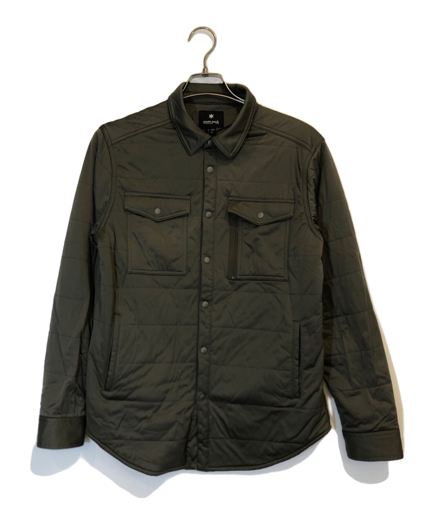 中古・古着通販】Snow peak (スノーピーク) 中綿ジャケット カーキ 