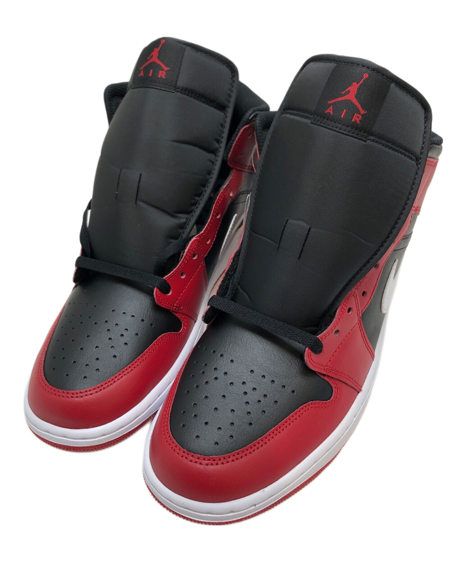 中古・古着通販】NIKE (ナイキ) Air Jordan 1 Mid Gym Red/Black 