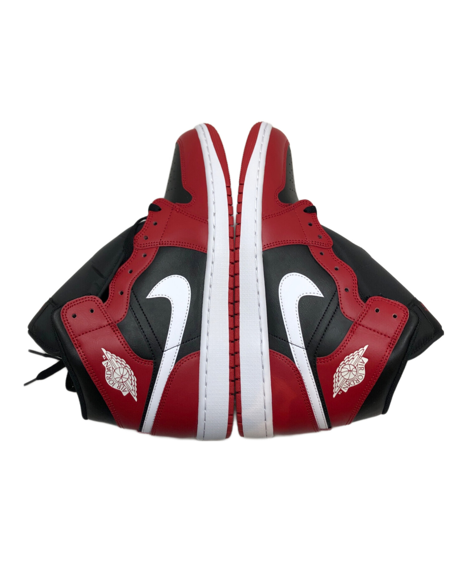 中古・古着通販】NIKE (ナイキ) Air Jordan 1 Mid Gym Red/Black 