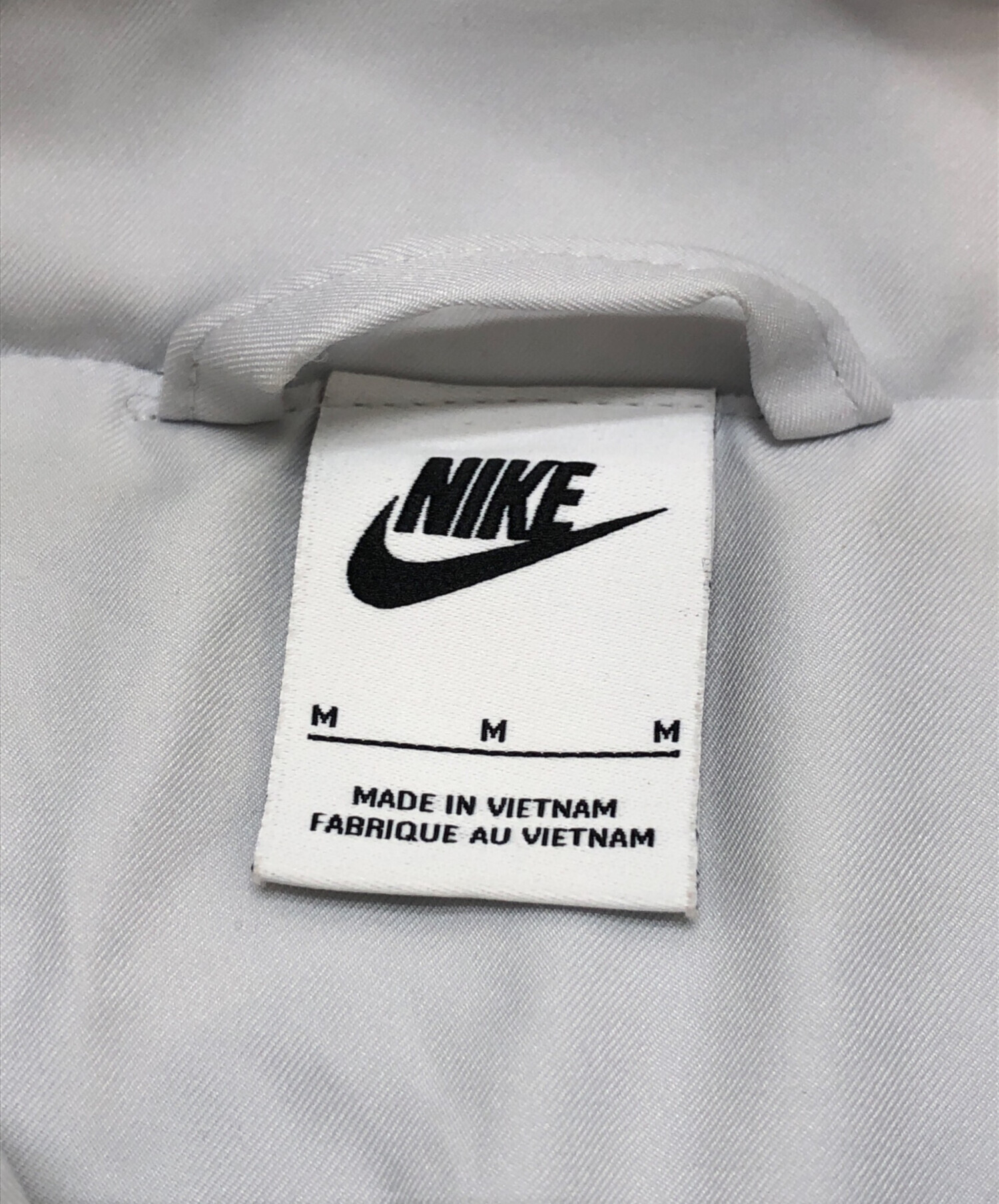 中古・古着通販】NIKE (ナイキ) ボアジャケット ライトグレー サイズ:M 