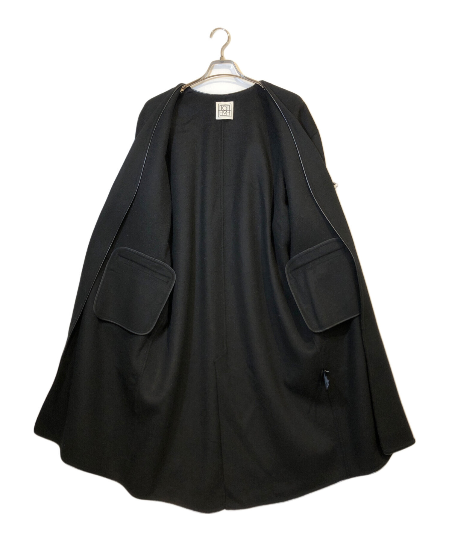 中古・古着通販】toteme (トーテム) CLASP COAT ブラック サイズ:32