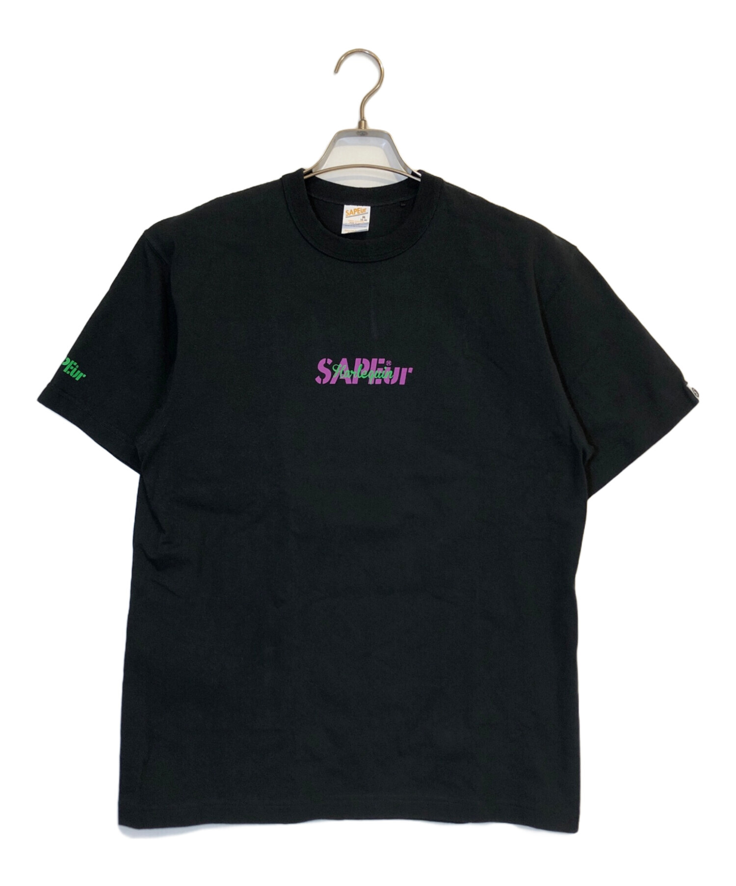 SAPEur/サプール　デニスロッドマンプリントTシャツ　サイズ：XXL　カラー：ホワイト　19n03 SAPEur サプール DOTman Tee デニスロッドマン プリントTシャツ