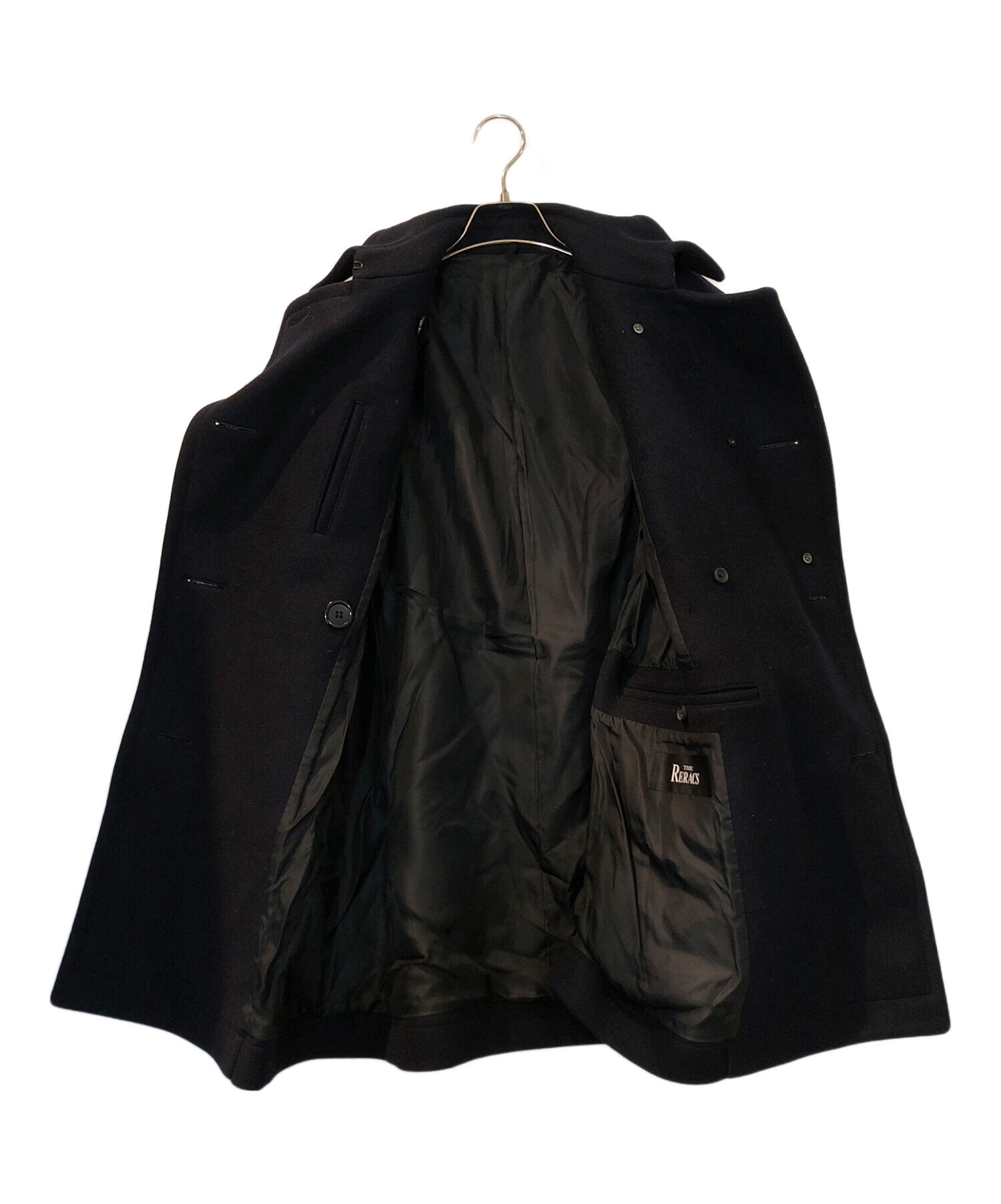 中古・古着通販】THE RERACS (ザ リラクス) Pコート ネイビー サイズ