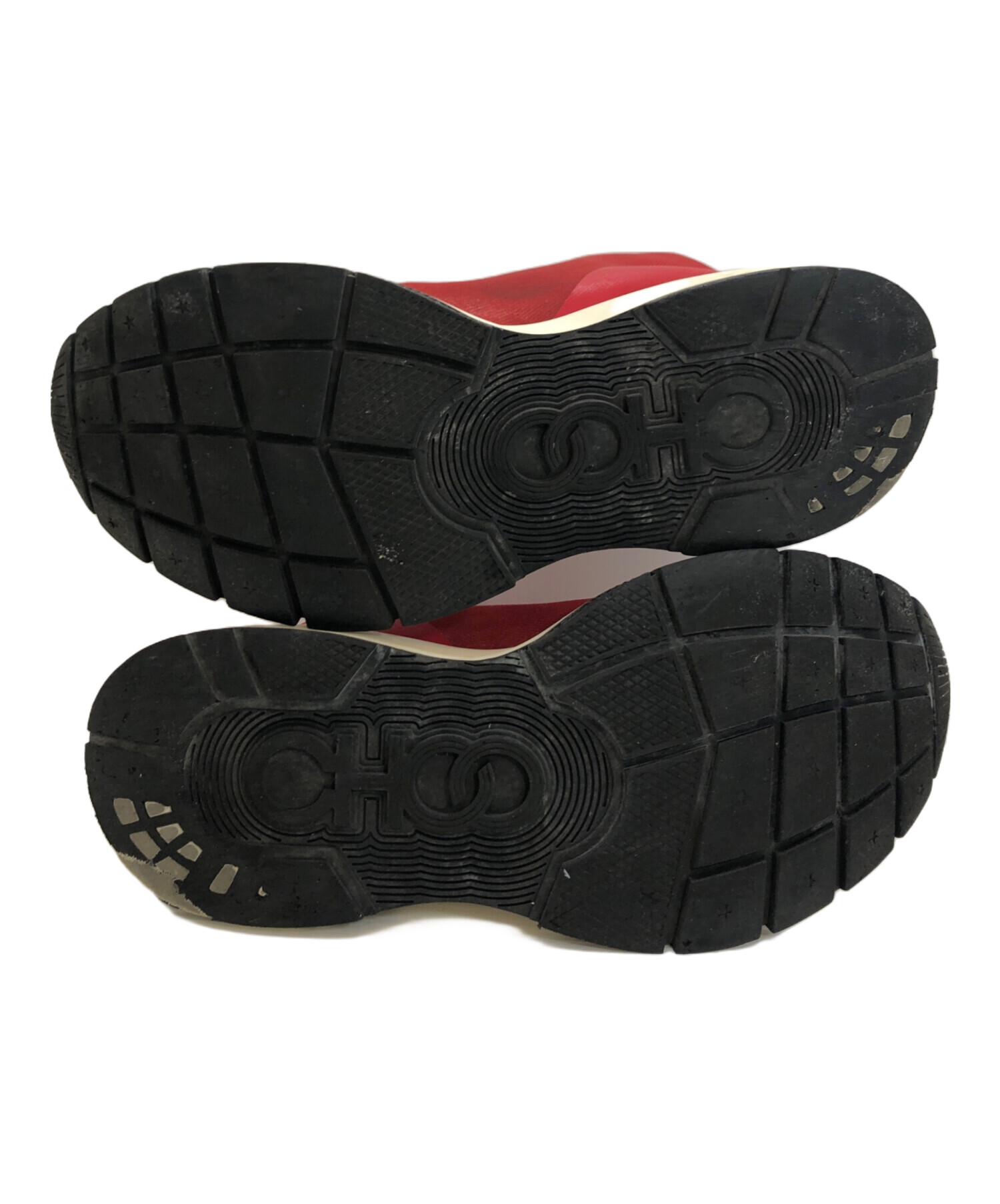 中古・古着通販】JIMMY CHOO (ジミーチュウ) ニットソックススニーカー