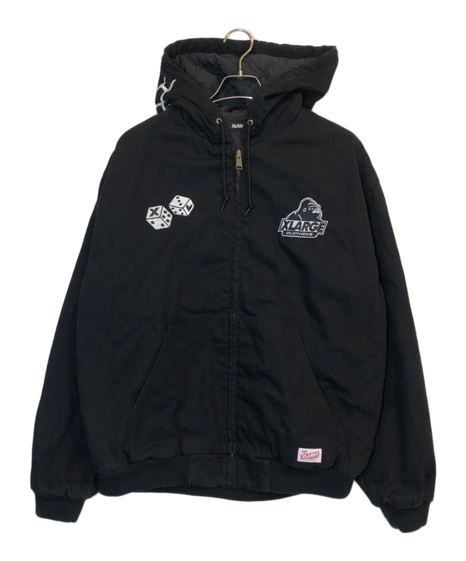 中古・古着通販】X-LARGE (エクストララージ) DICE HOODED WORK JACKET 
