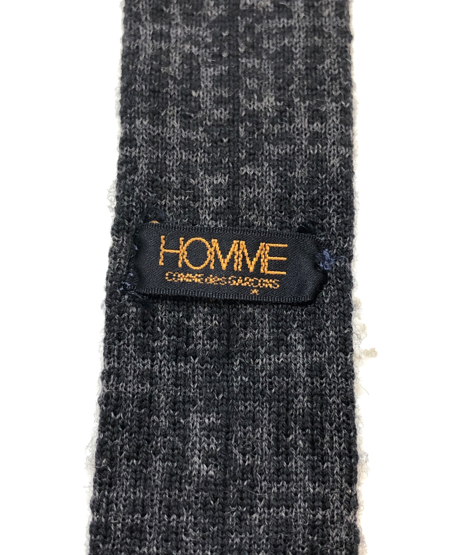 【美品】COMME des GARÇONS コムデギャルソン　ニットタイ 中古・古着通販】COMME des GARCONS HOMME (コムデギャルソン オム