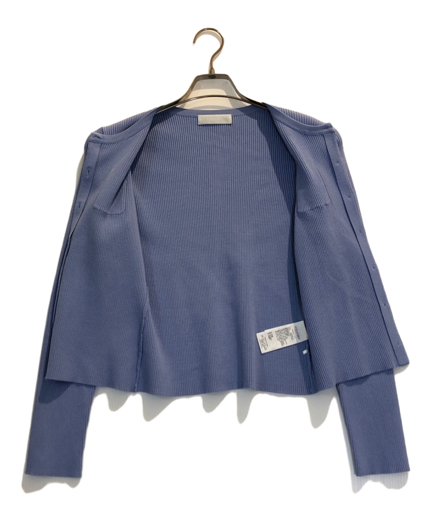 中古・古着通販】CELFORD (セルフォード) ロゴチャームリブニット