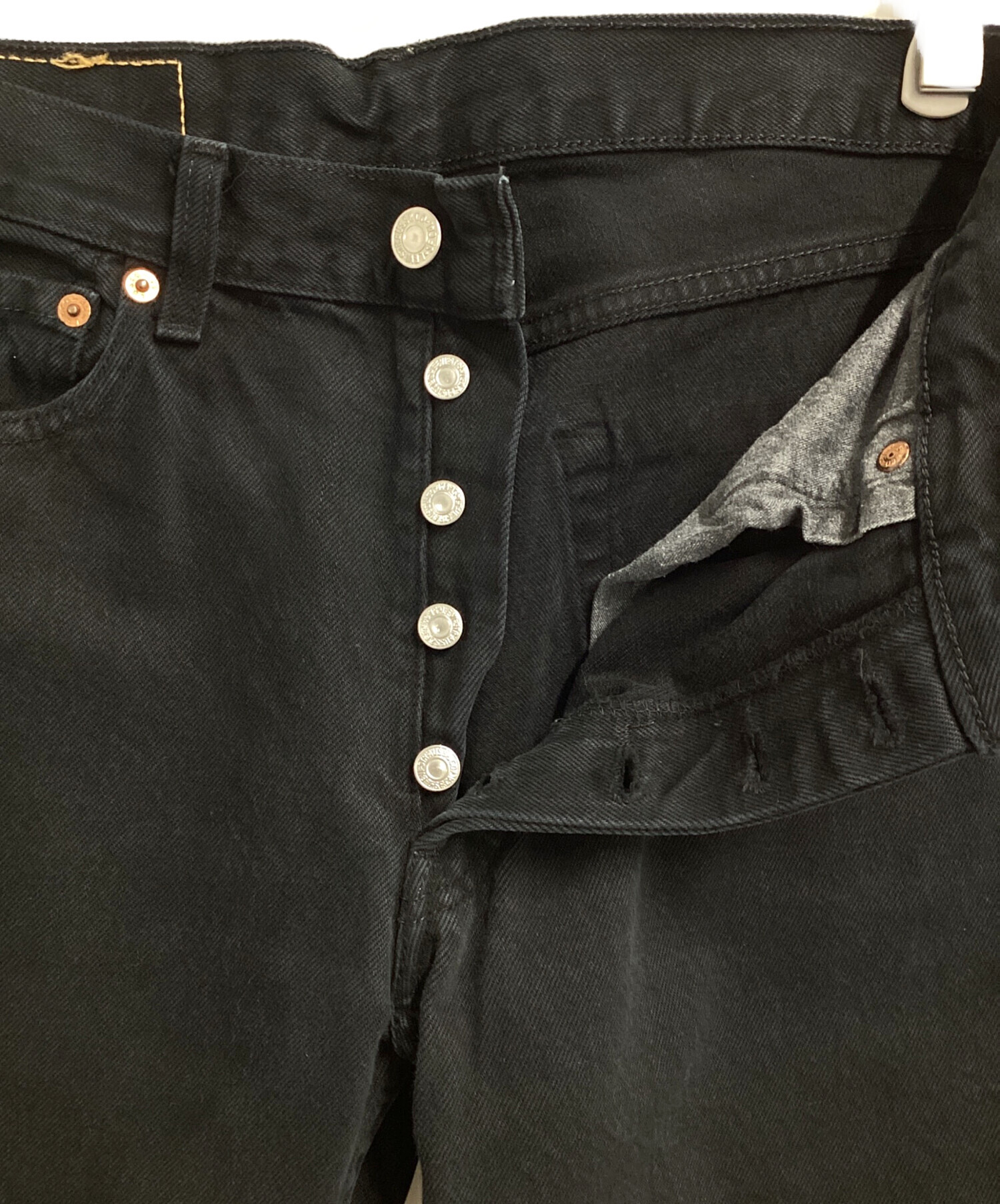 中古・古着通販】LEVI'S (リーバイス) 501 デニムパンツ ブラック