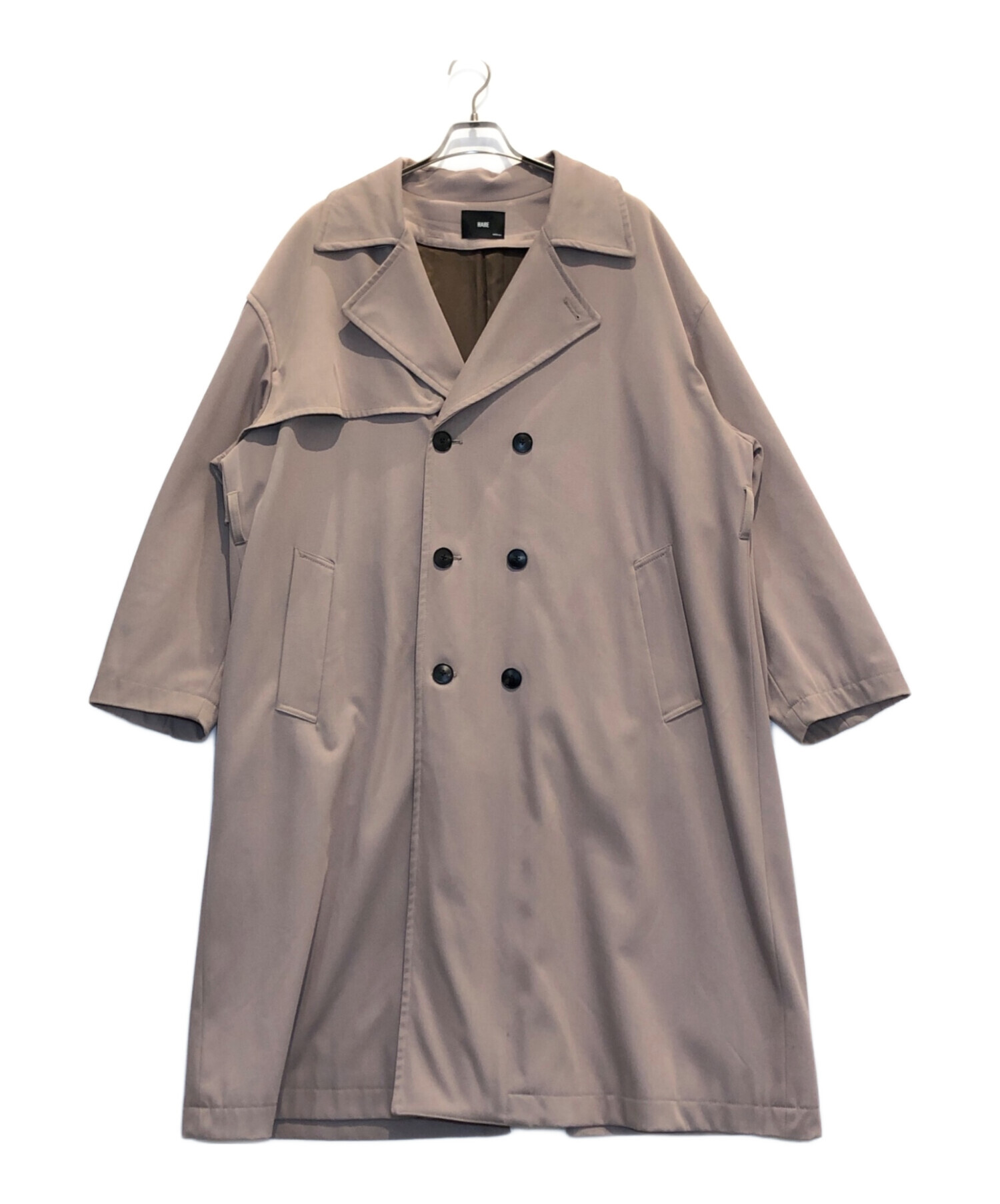 HARE トレンチコート Mサイズ 中古・古着通販】HARE (ハレ) ライナー付きトレンチコート ベージュ