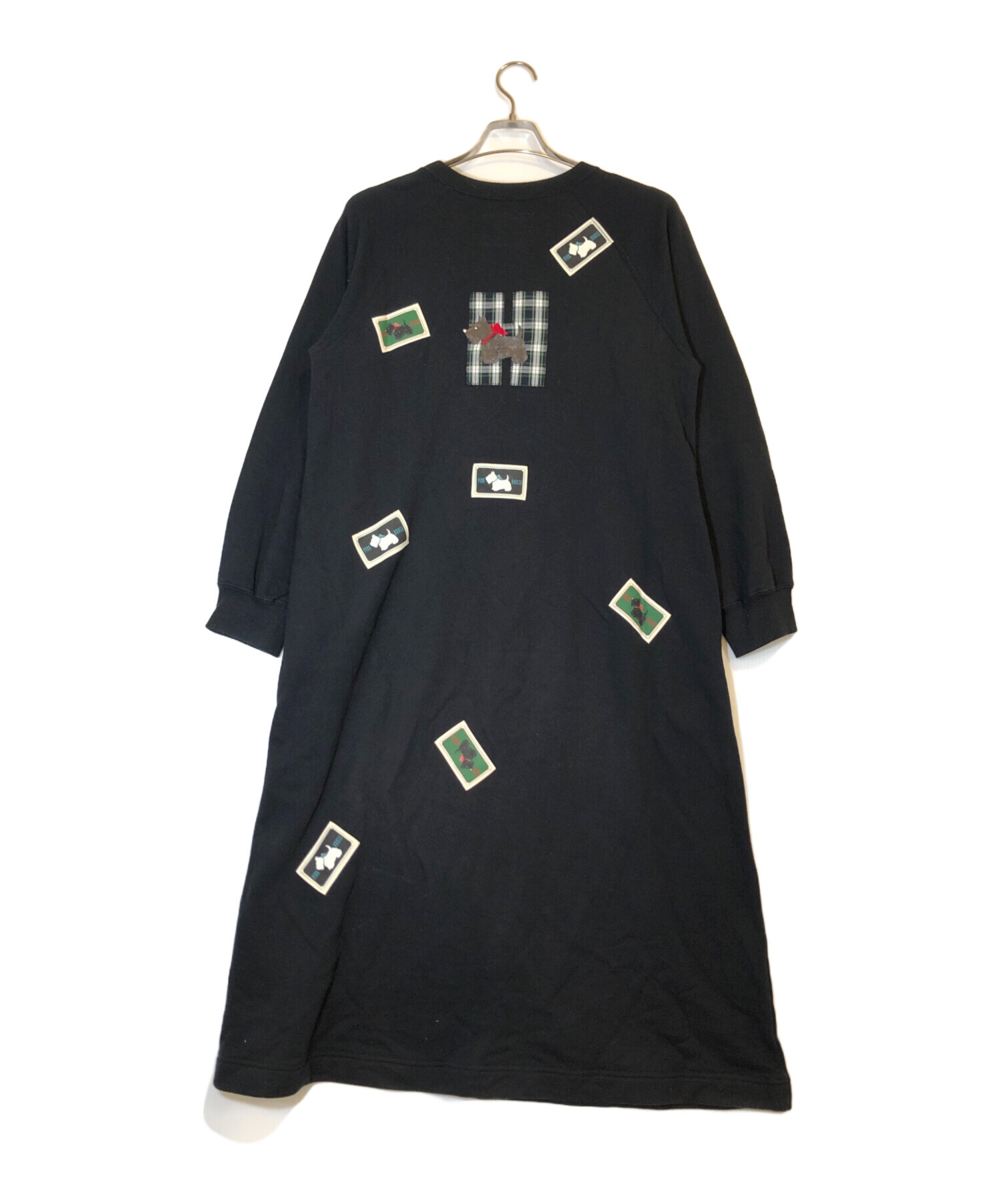 中古・古着通販】PINK HOUSE (ピンクハウス) Pロゴワッペンワンピース  