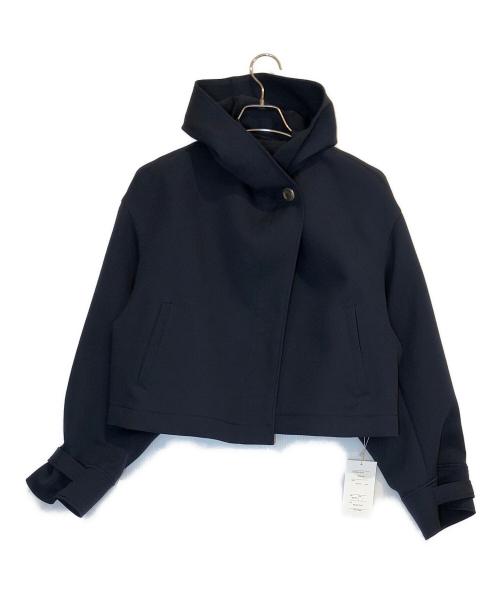 【最終値下】deres 7th short triangle coat 中古・古着通販】deres (デレス) スイッチネッククロップドフェザー